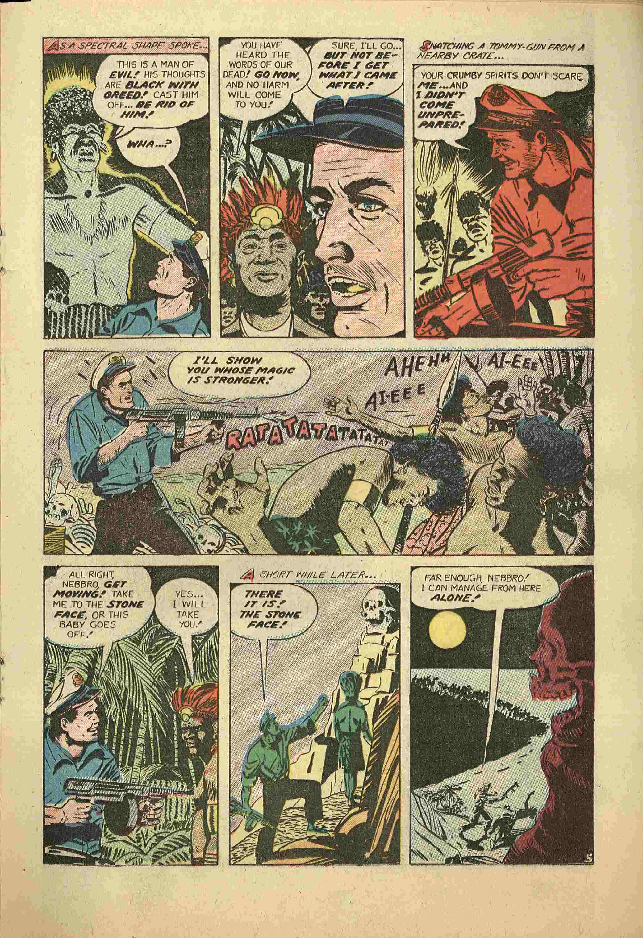 Forbidden Worlds #33 (American Comics Group), page 17. Public domain (US).