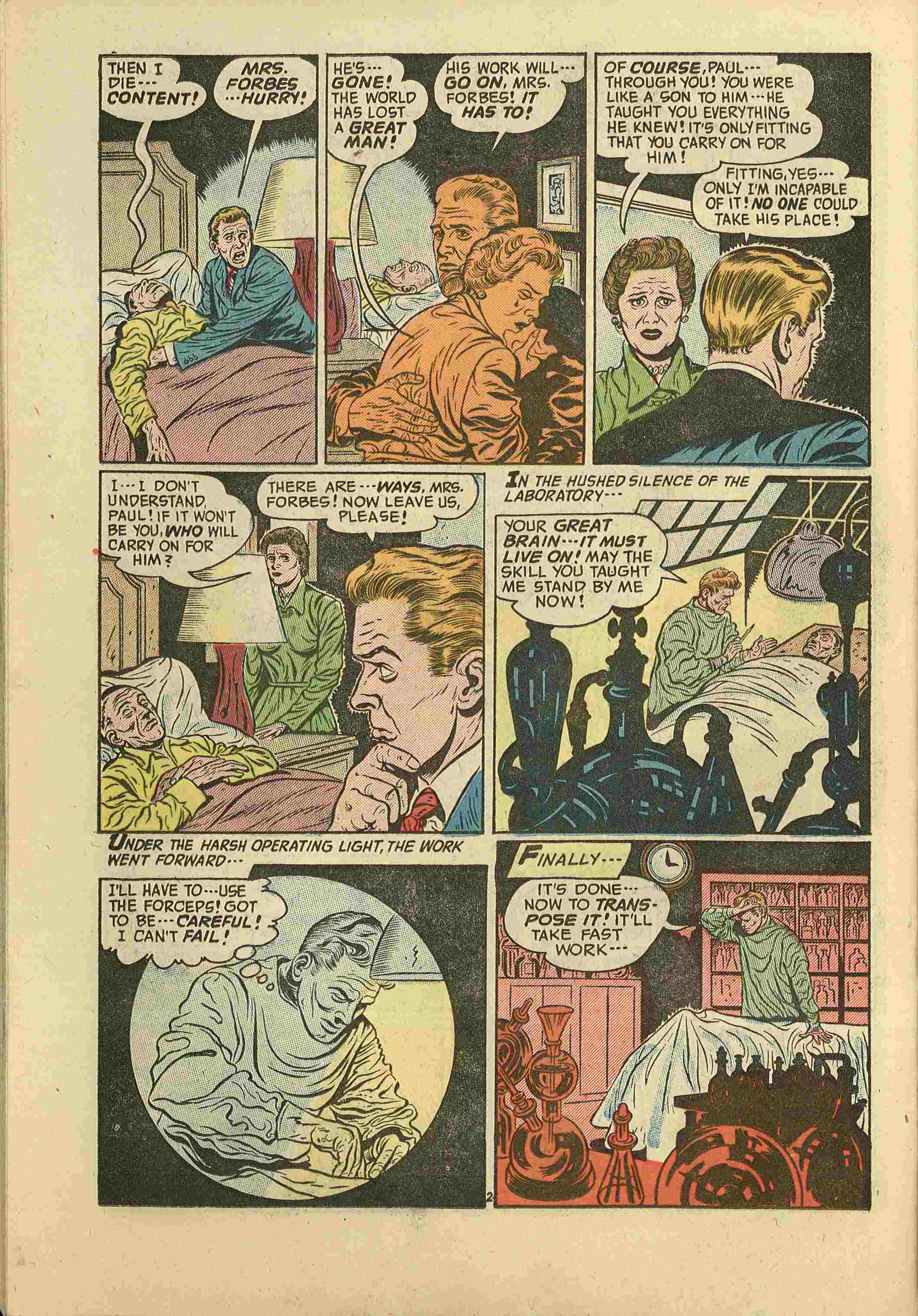 Forbidden Worlds #33 (American Comics Group), page 22. Public domain (US).