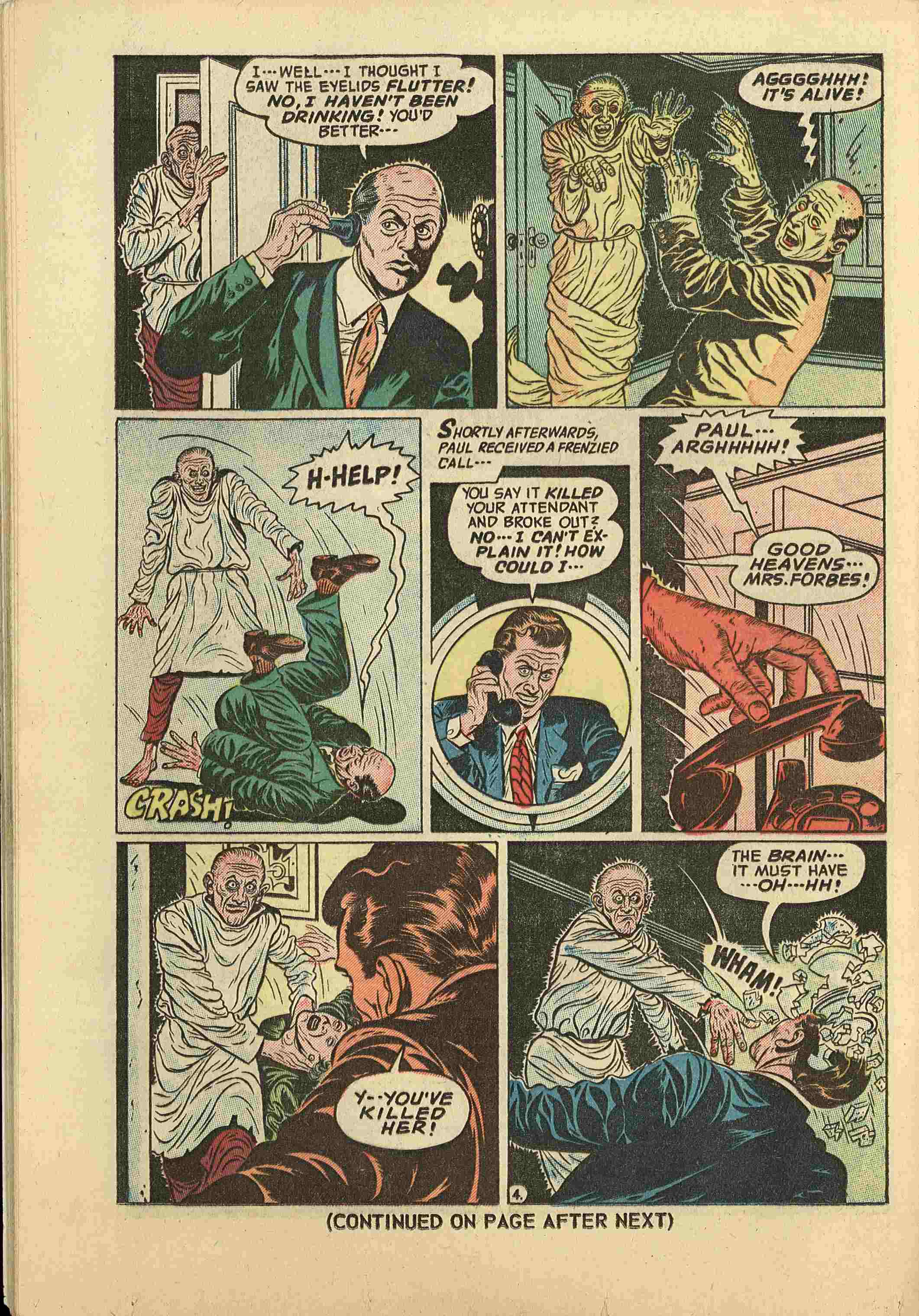 Forbidden Worlds #33 (American Comics Group), page 24. Public domain (US).