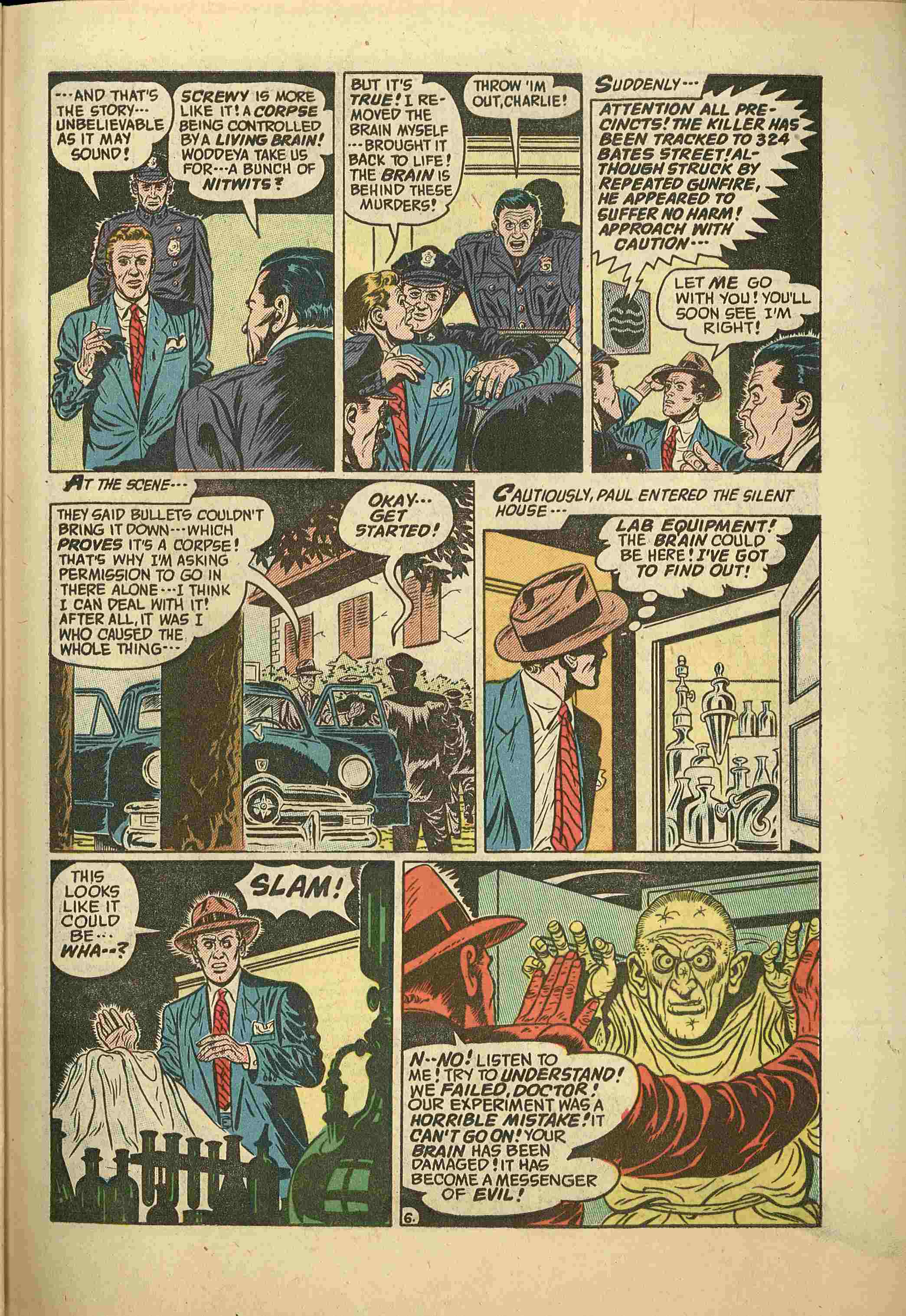 Forbidden Worlds #33 (American Comics Group), page 27. Public domain (US).