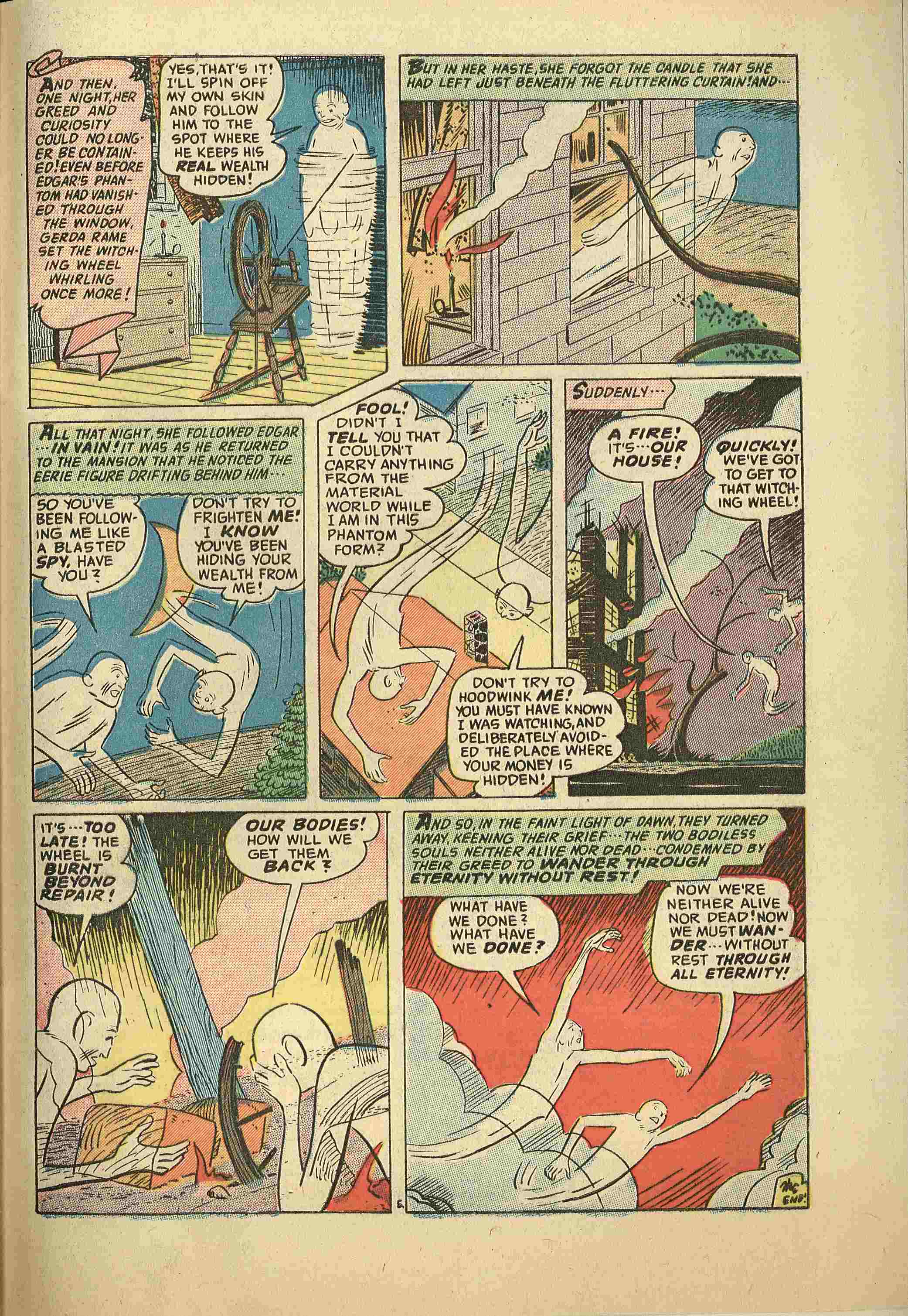 Forbidden Worlds #33 (American Comics Group), page 33. Public domain (US).