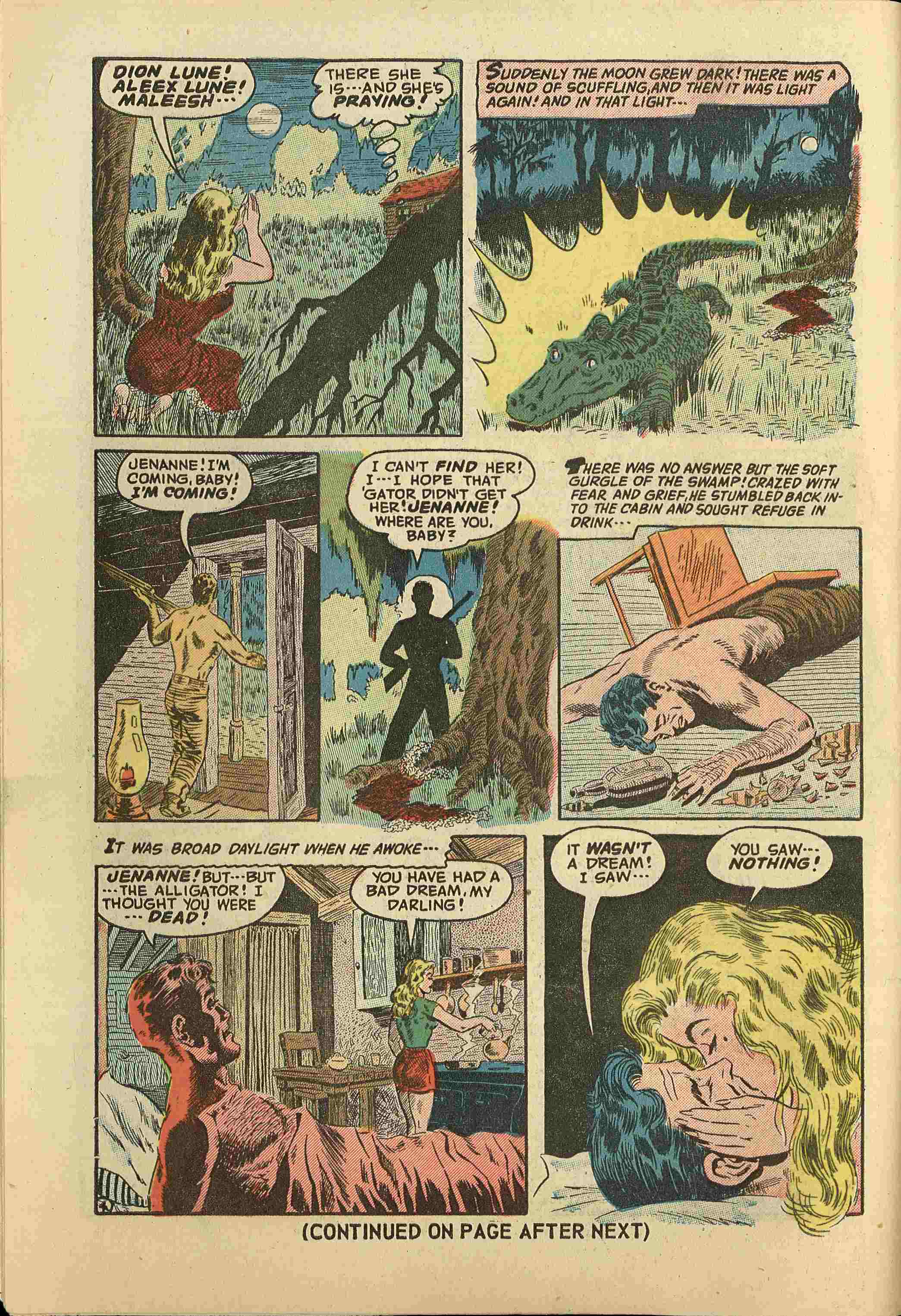 Forbidden Worlds #33 (American Comics Group), page 6. Public domain (US).