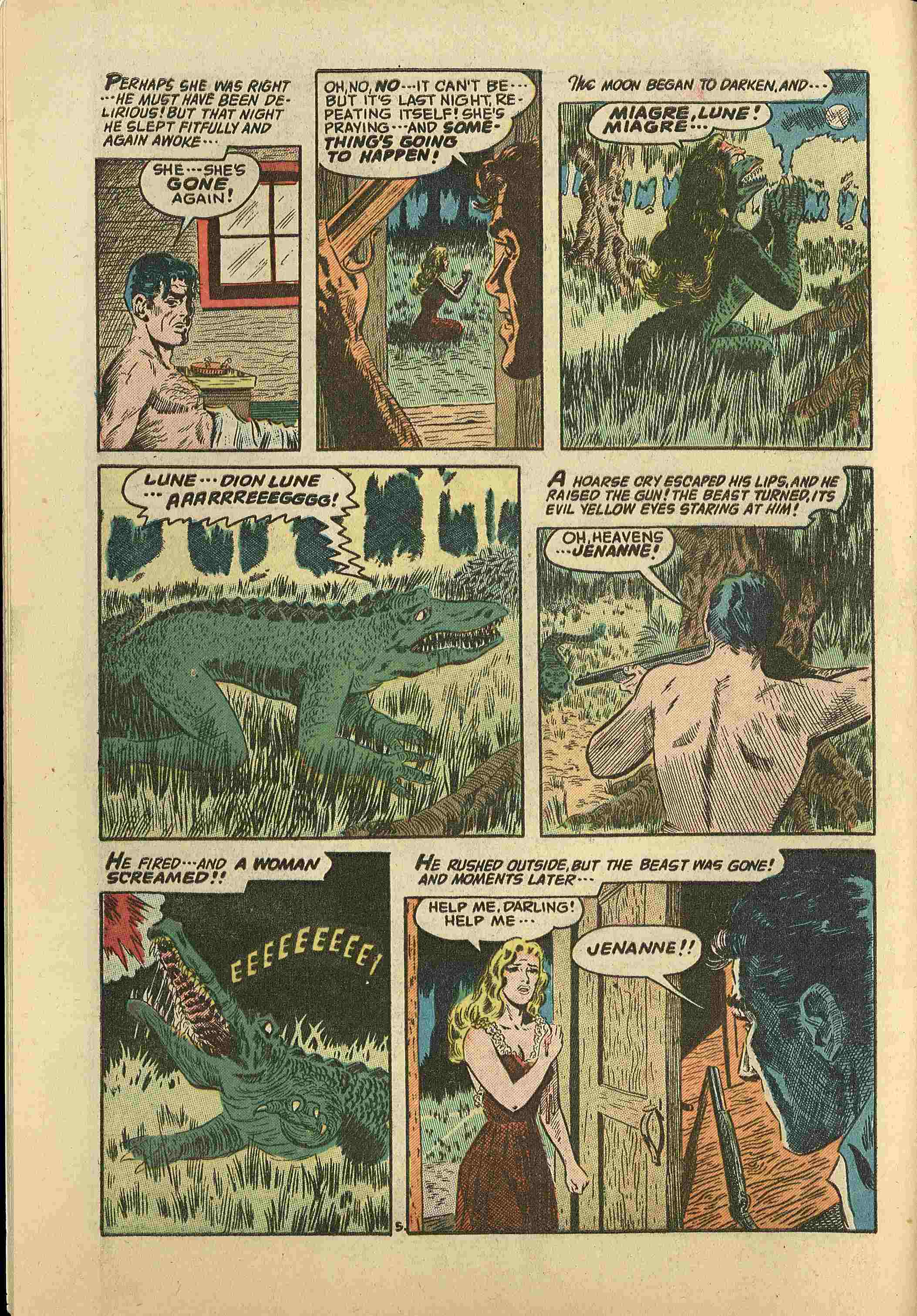 Forbidden Worlds #33 (American Comics Group), page 8. Public domain (US).
