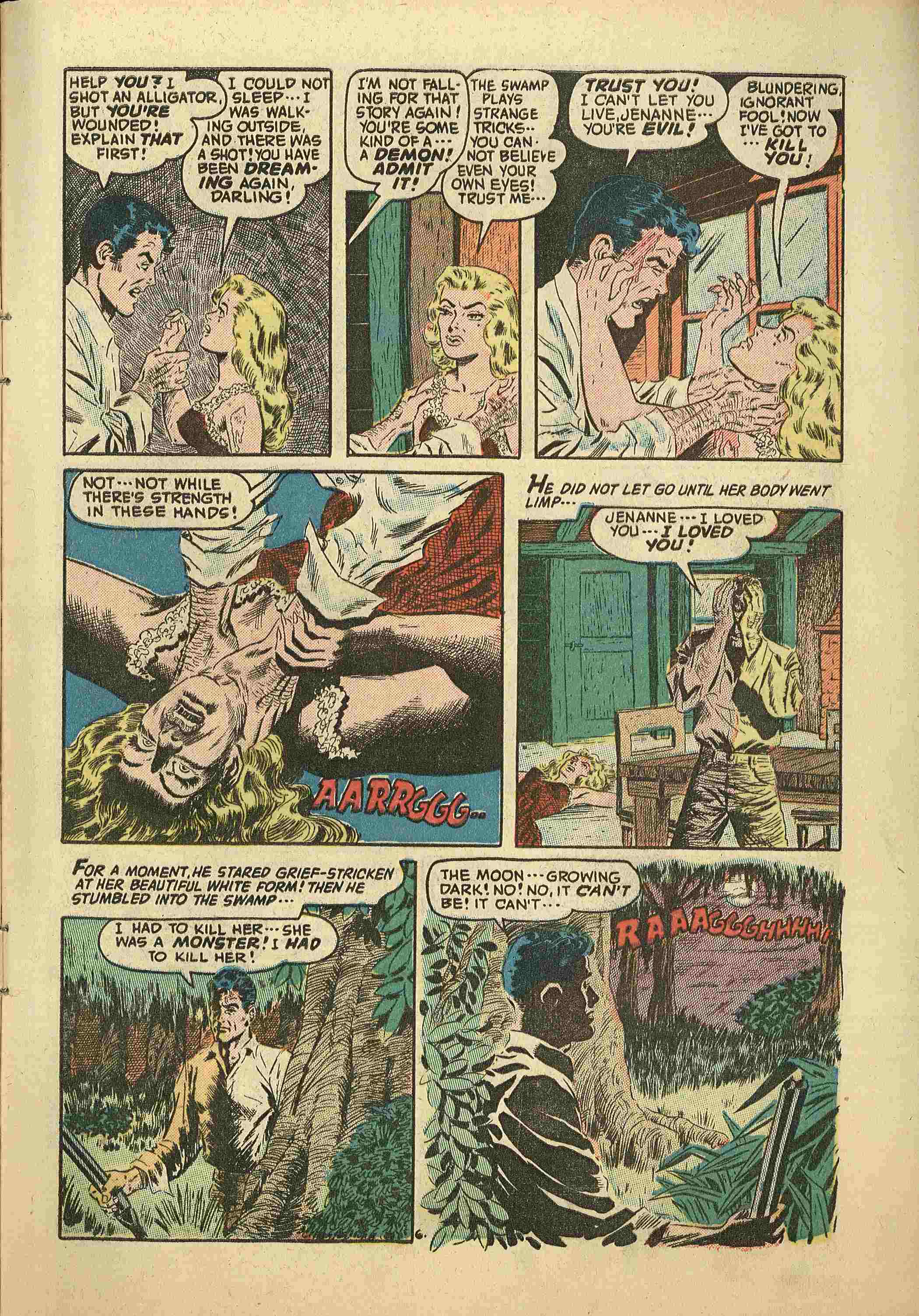 Forbidden Worlds #33 (American Comics Group), page 9. Public domain (US).