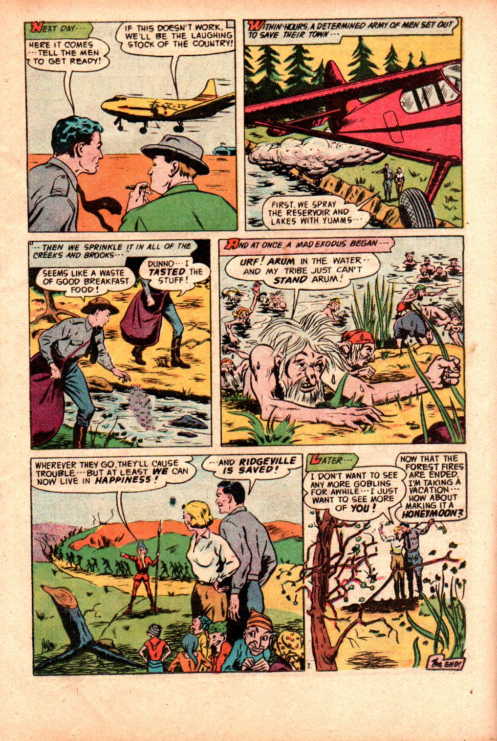 Forbidden Worlds #35 (American Comics Group), page 17. Public domain (US).