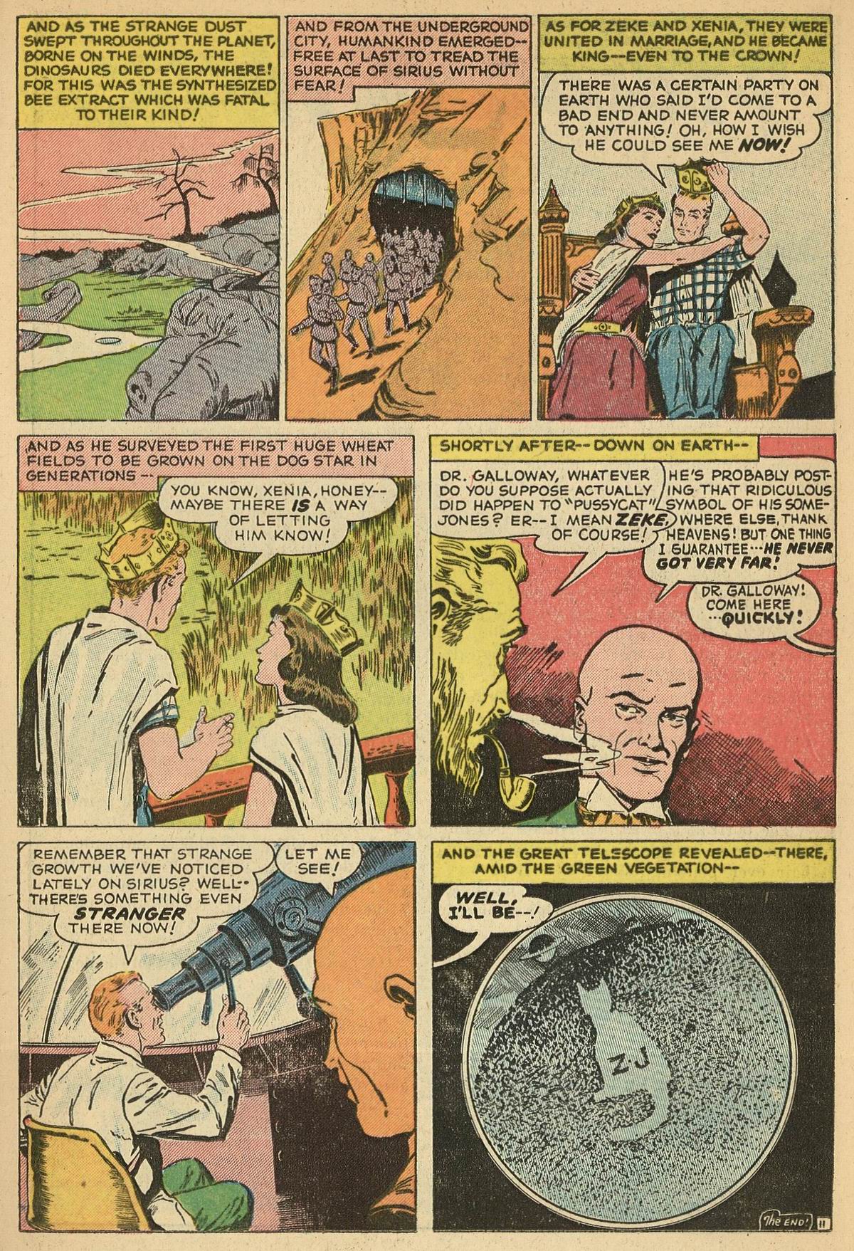 Forbidden Worlds #36 (American Comics Group), page 13. Public domain (US).