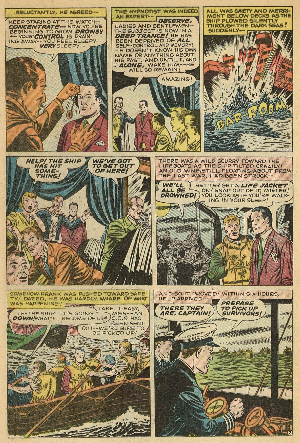 Forbidden Worlds #36 (American Comics Group), page 16. Public domain (US).