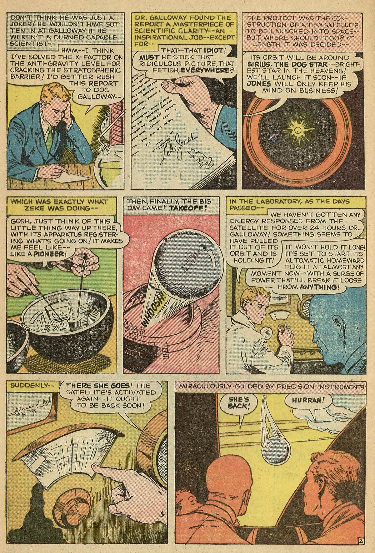 Forbidden Worlds #36 (American Comics Group), page 4. Public domain (US).