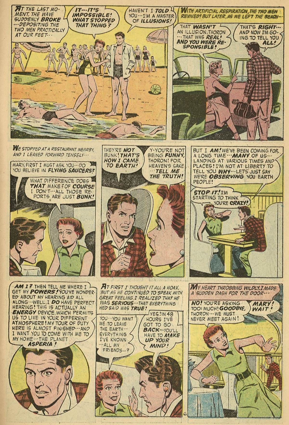 Forbidden Worlds #36 (American Comics Group), page 31. Public domain (US).