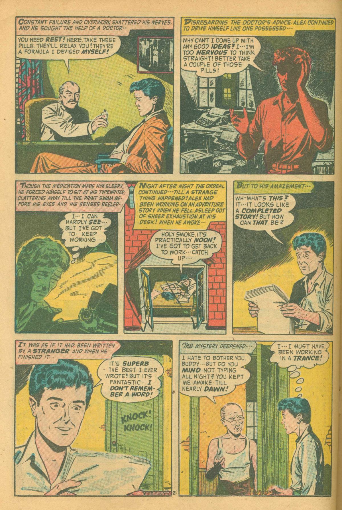 Forbidden Worlds #37 (American Comics Group), page 14. Public domain (US).