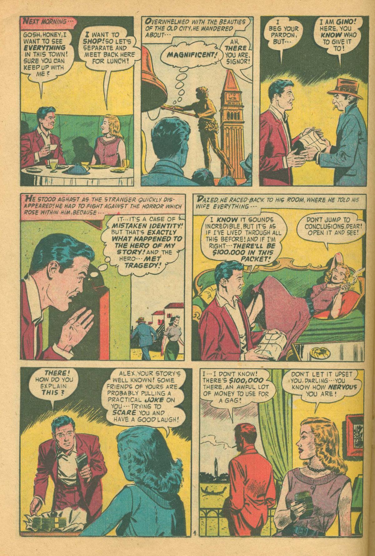 Forbidden Worlds #37 (American Comics Group), page 16. Public domain (US).