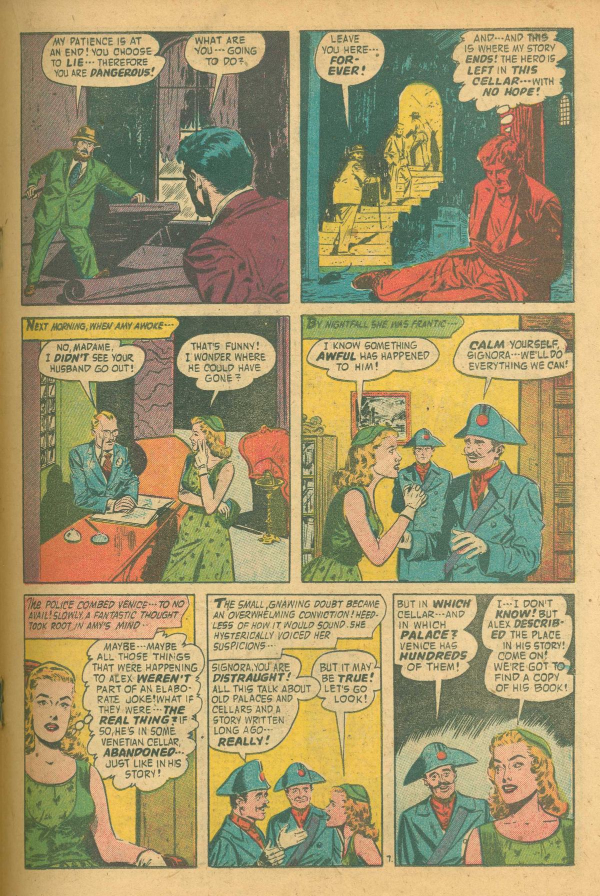 Forbidden Worlds #37 (American Comics Group), page 19. Public domain (US).