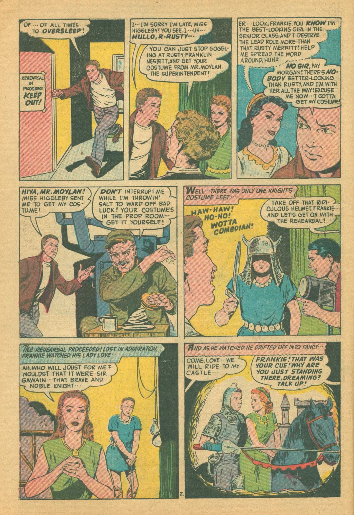 Forbidden Worlds #37 (American Comics Group), page 4. Public domain (US).