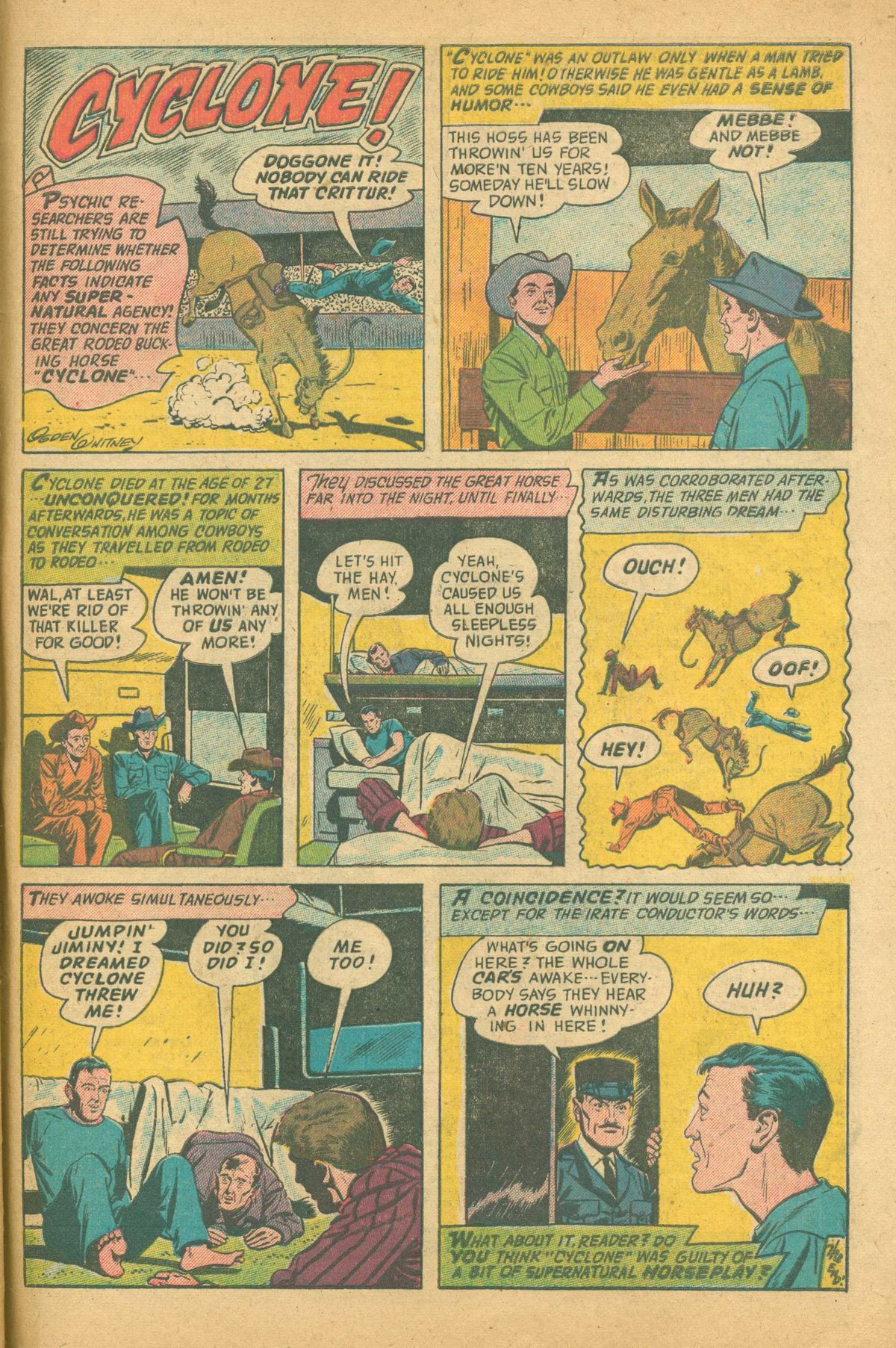 Forbidden Worlds #37 (American Comics Group), page 33. Public domain (US).