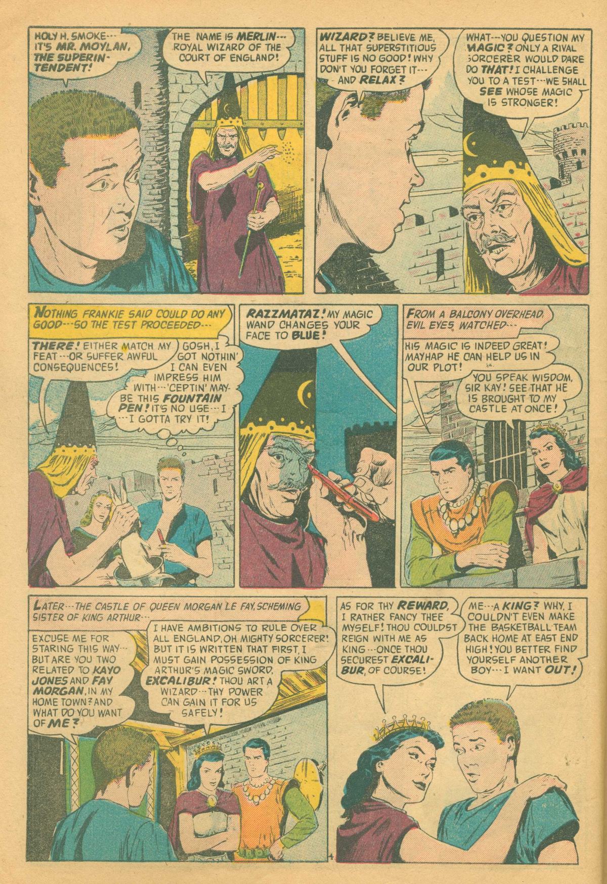 Forbidden Worlds #37 (American Comics Group), page 6. Public domain (US).