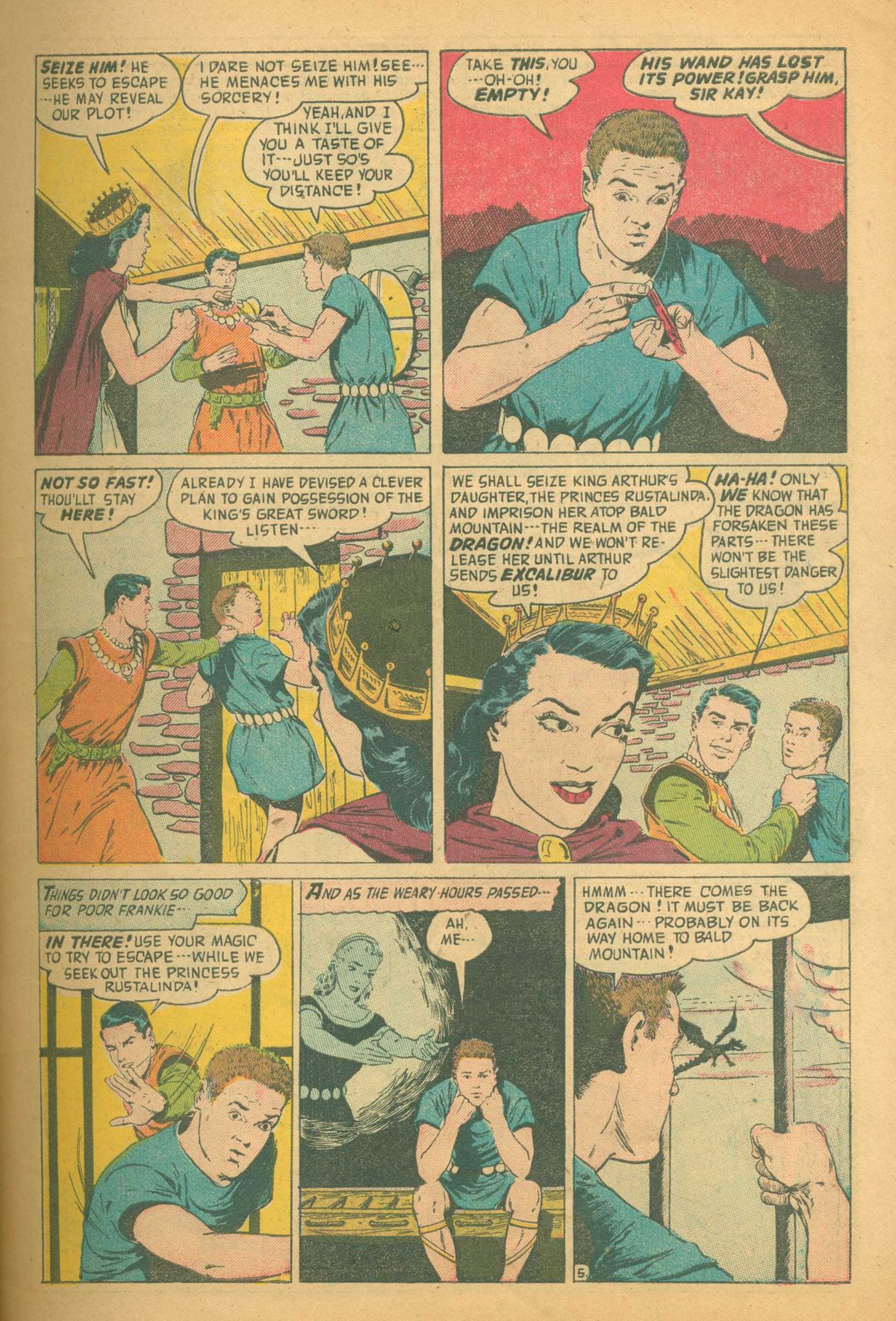 Forbidden Worlds #37 (American Comics Group), page 7. Public domain (US).