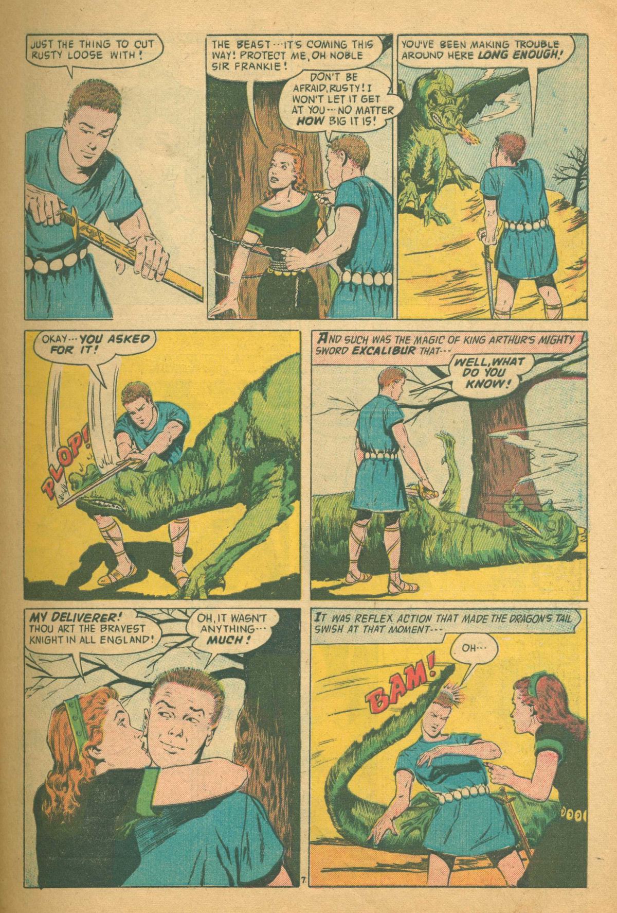 Forbidden Worlds #37 (American Comics Group), page 9. Public domain (US).