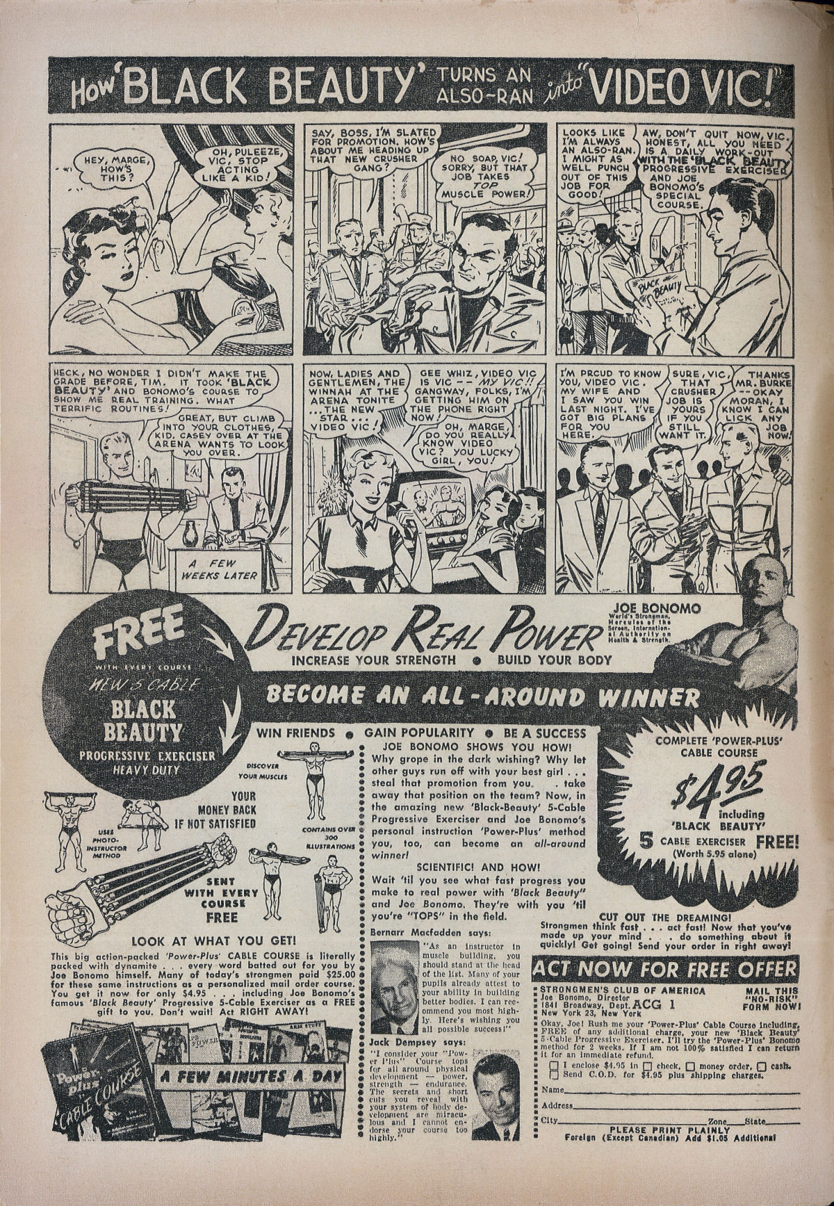 Forbidden Worlds #38 (American Comics Group), page 2. Public domain (US).