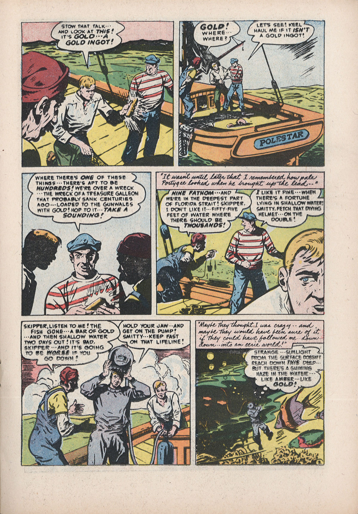 Forbidden Worlds #38 (American Comics Group), page 15. Public domain (US).