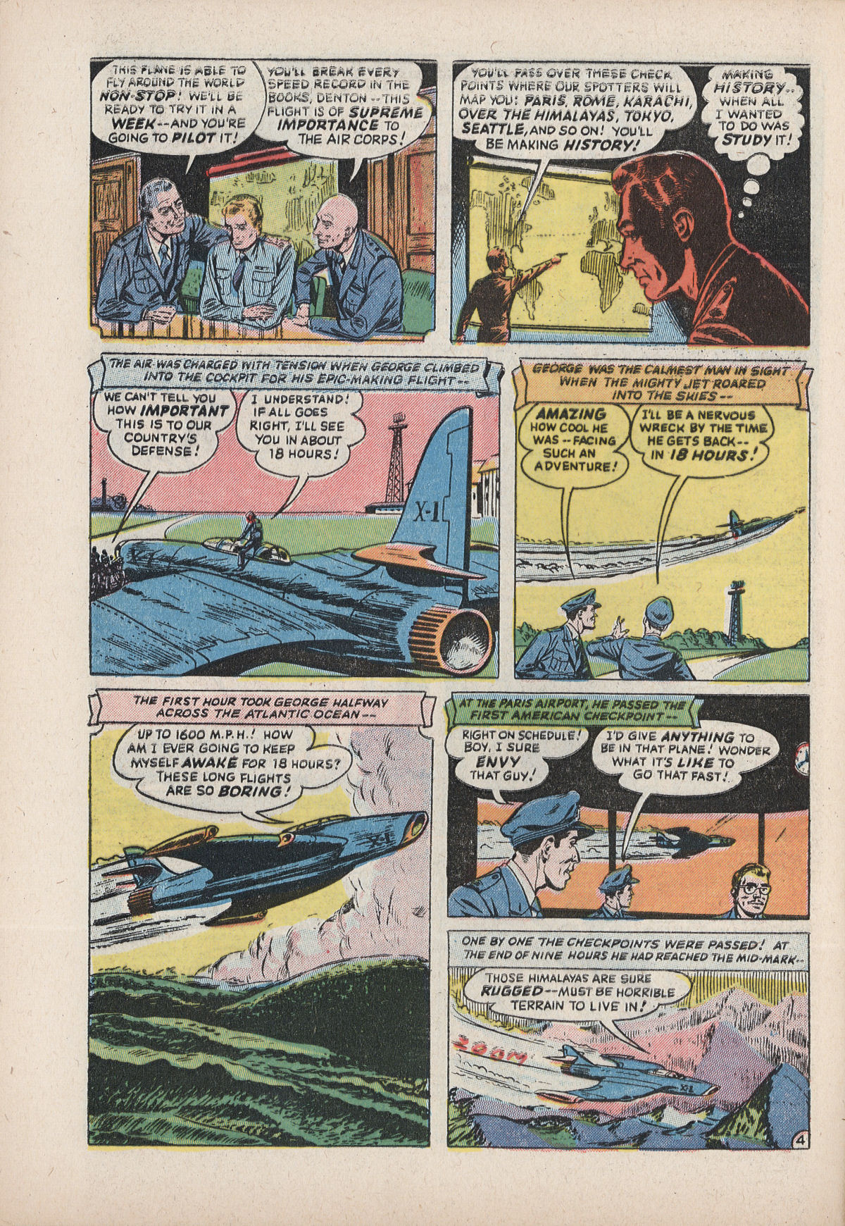 Forbidden Worlds #38 (American Comics Group), page 28. Public domain (US).