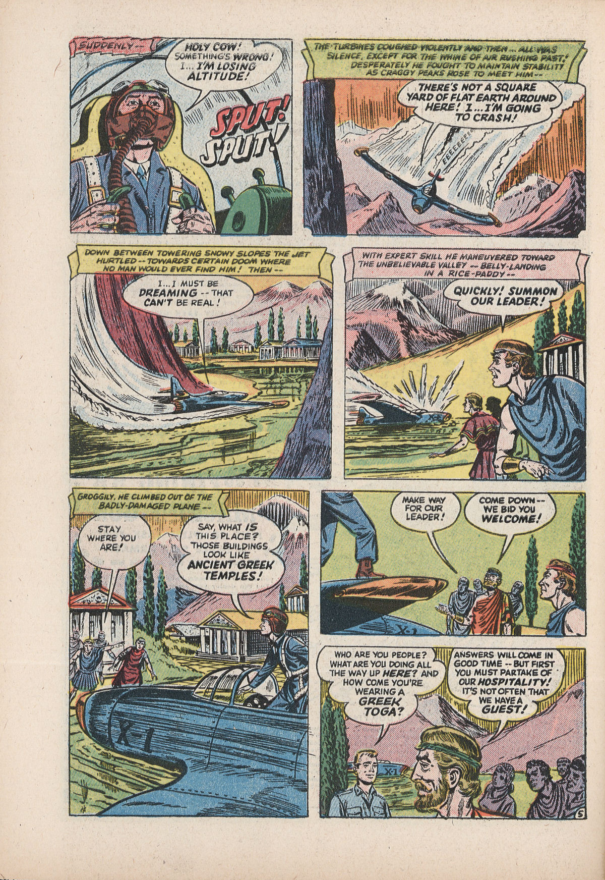 Forbidden Worlds #38 (American Comics Group), page 30. Public domain (US).