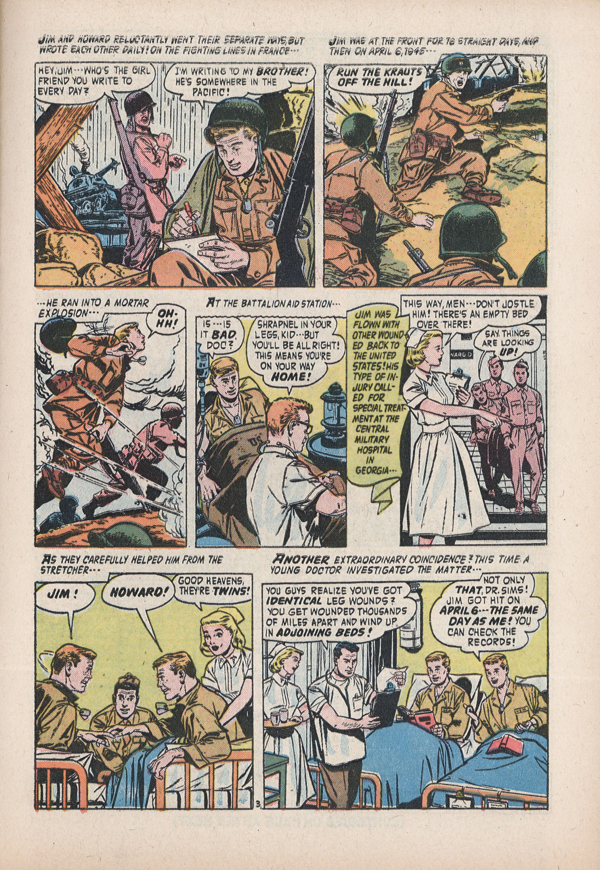 Forbidden Worlds #38 (American Comics Group), page 5. Public domain (US).