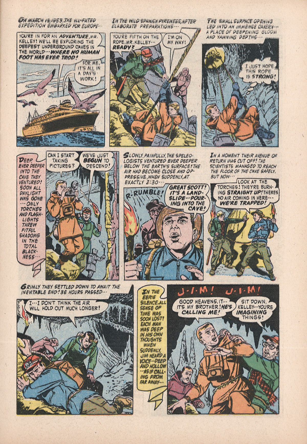 Forbidden Worlds #38 (American Comics Group), page 9. Public domain (US).