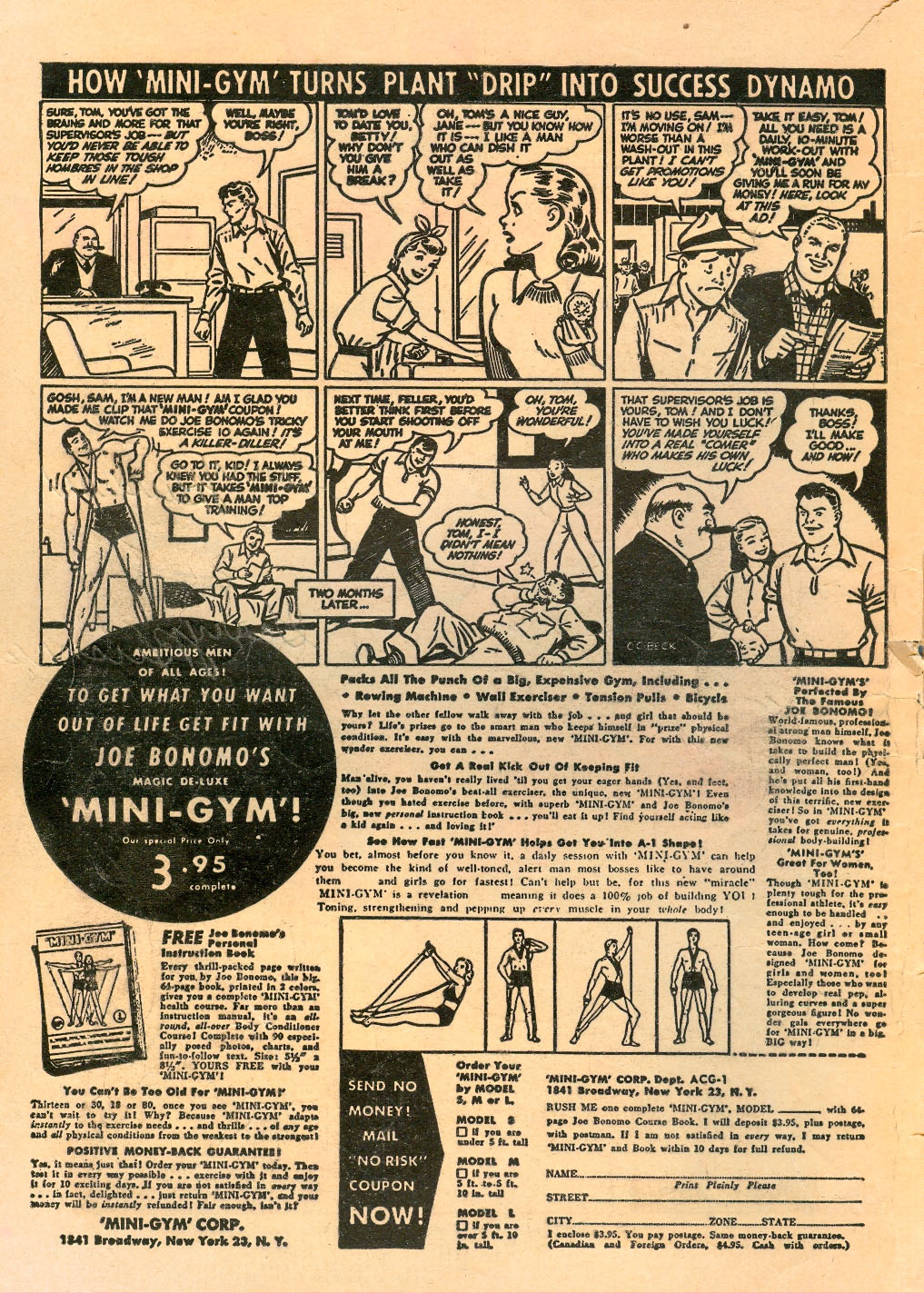 Forbidden Worlds #39 (American Comics Group), page 2. Public domain (US).