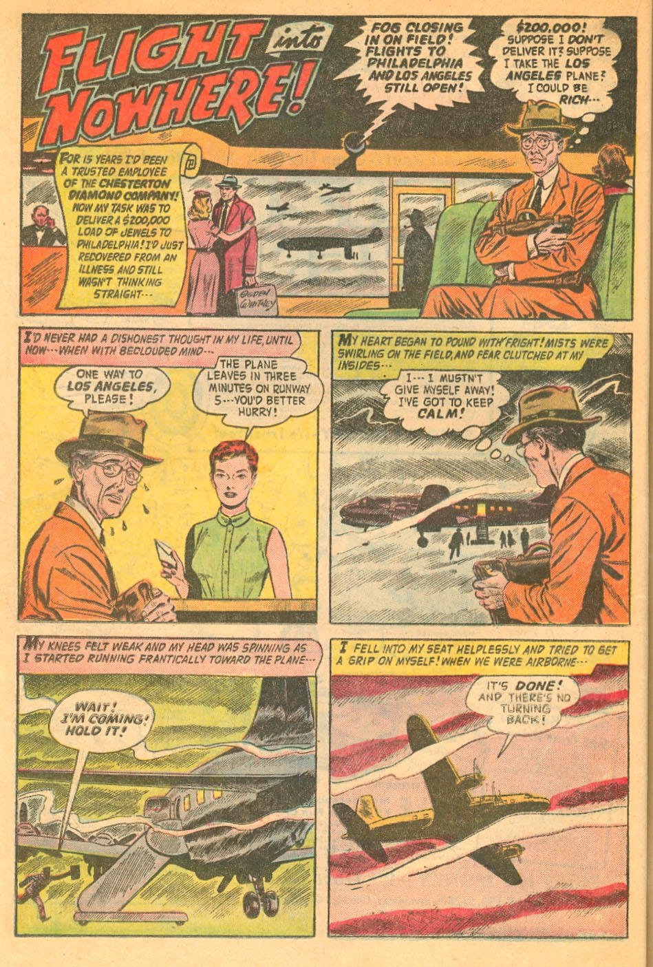 Forbidden Worlds #39 (American Comics Group), page 18. Public domain (US).