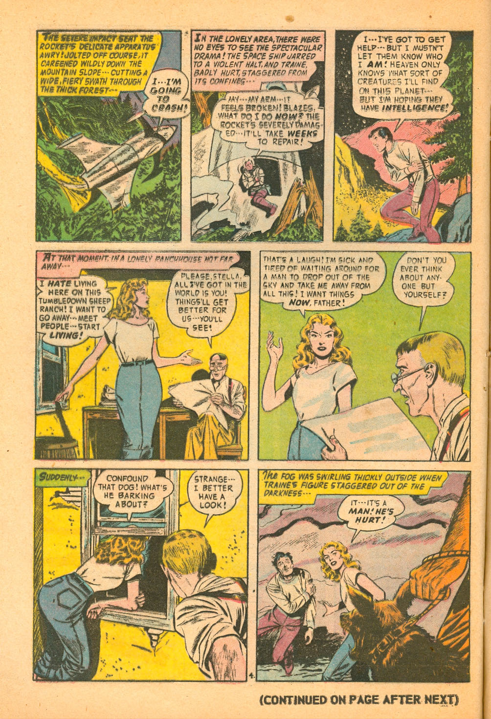 Forbidden Worlds #39 (American Comics Group), page 28. Public domain (US).