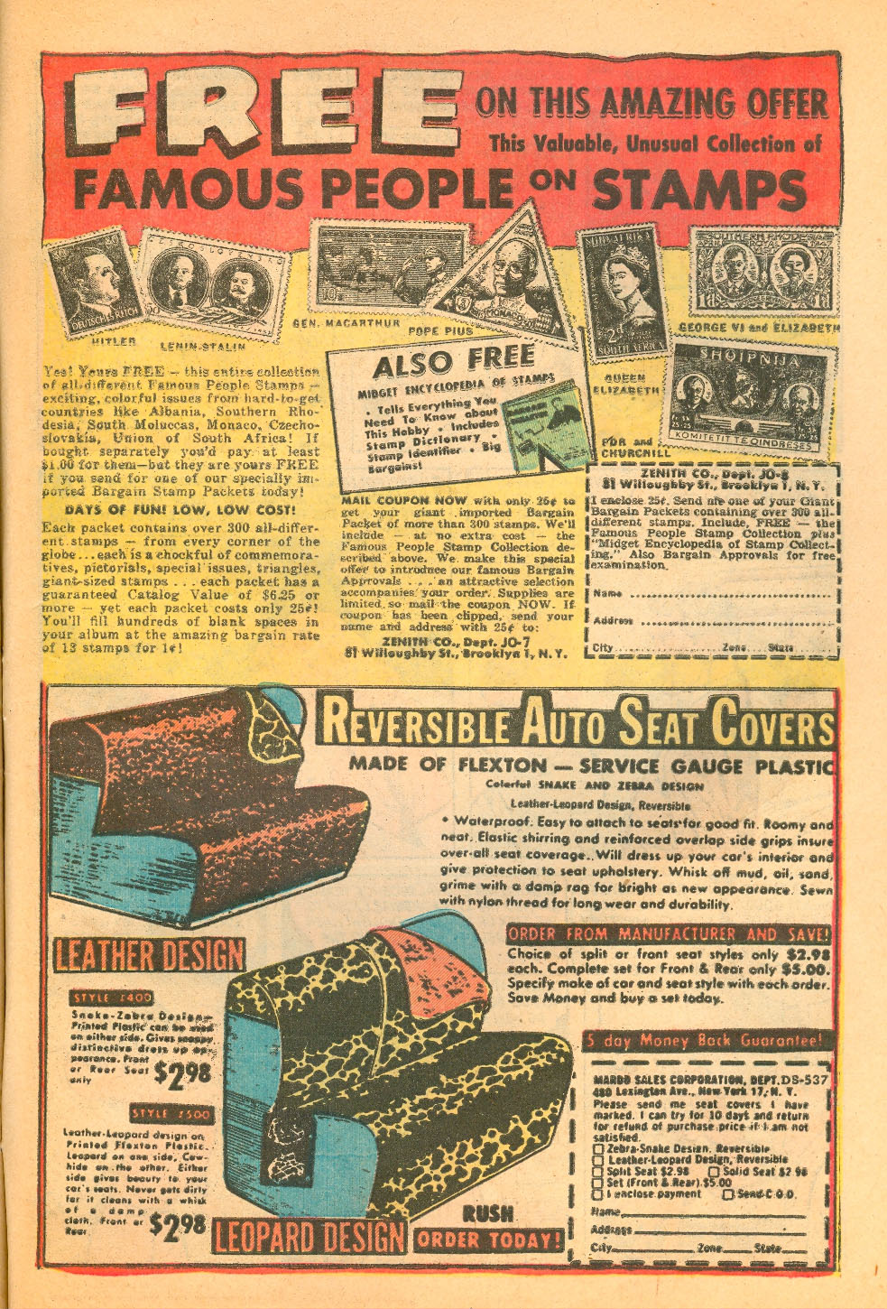 Forbidden Worlds #39 (American Comics Group), page 29. Public domain (US).