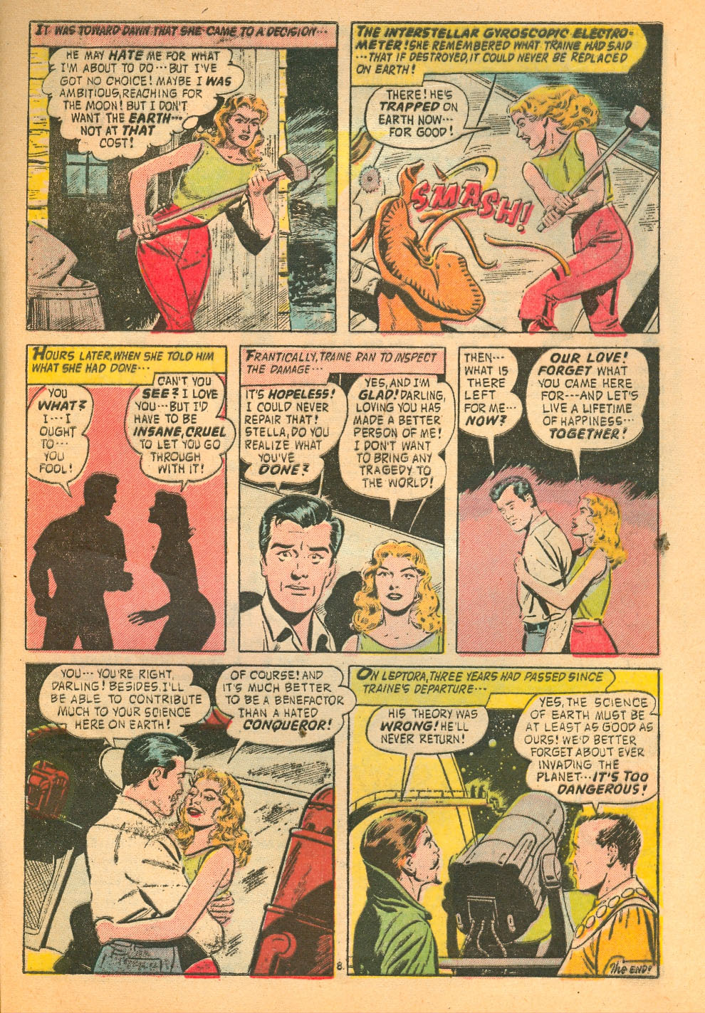 Forbidden Worlds #39 (American Comics Group), page 33. Public domain (US).