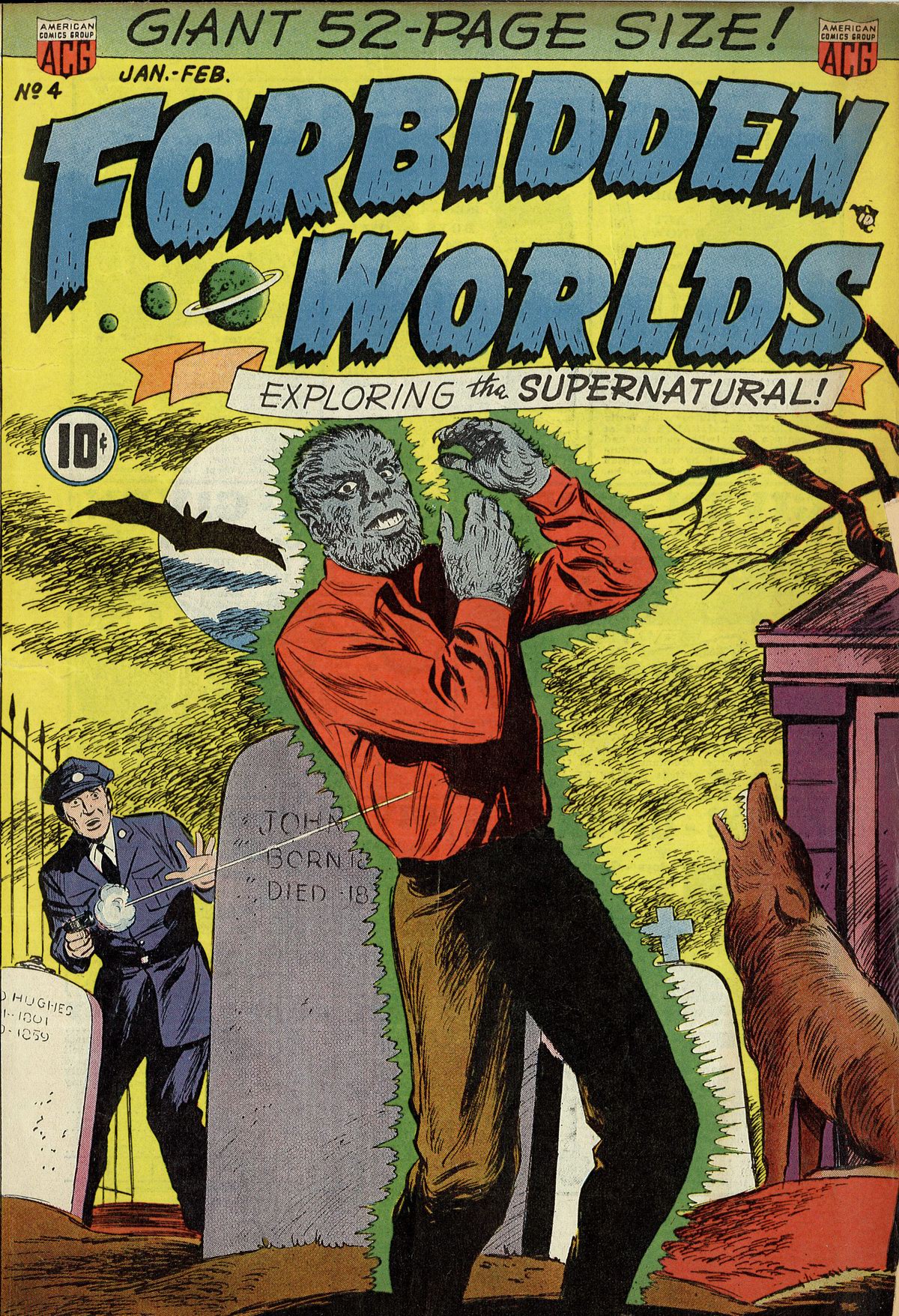 Forbidden Worlds #4 (American Comics Group), page 1. Public domain (US).