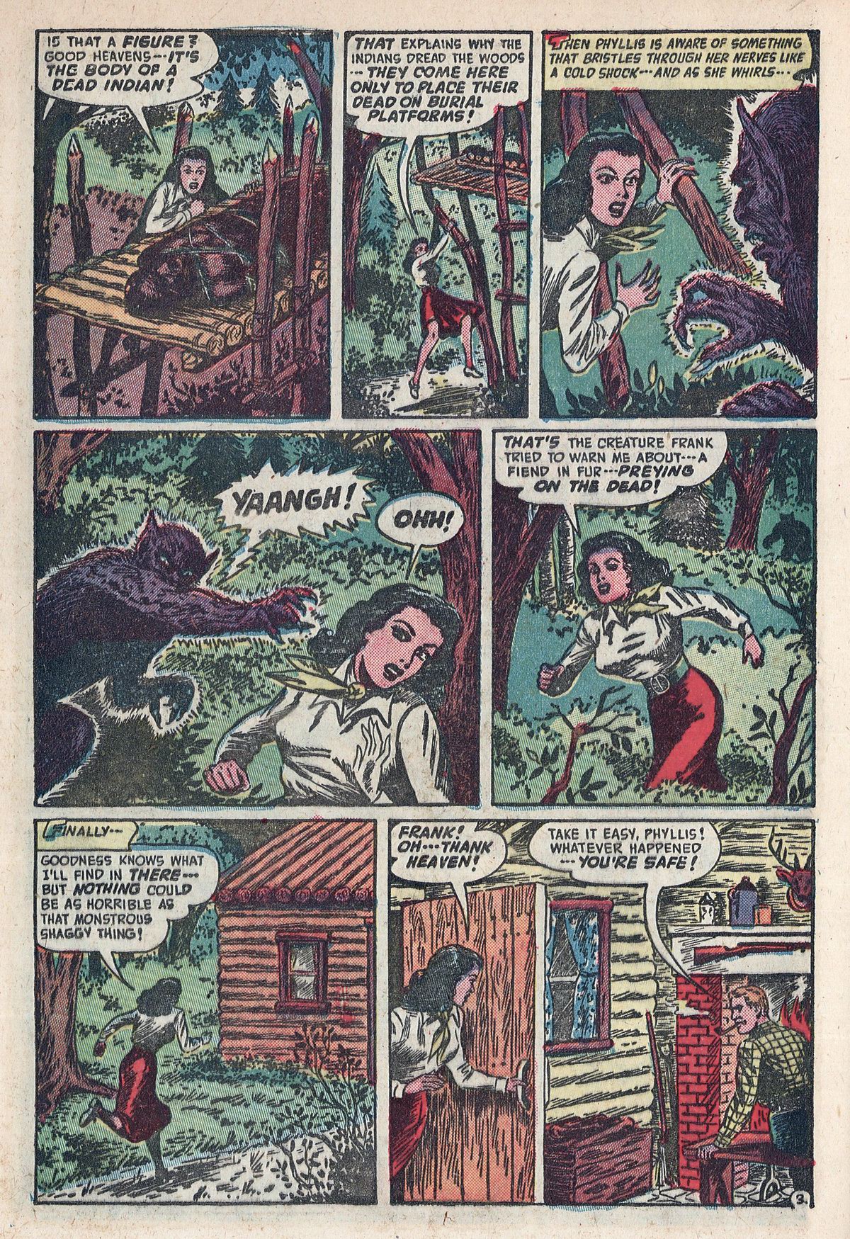 Forbidden Worlds #4 (American Comics Group), page 18. Public domain (US).