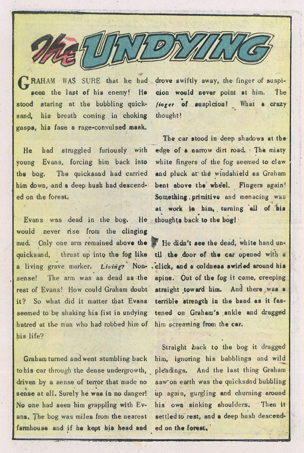 Forbidden Worlds #4 (American Comics Group), page 32. Public domain (US).