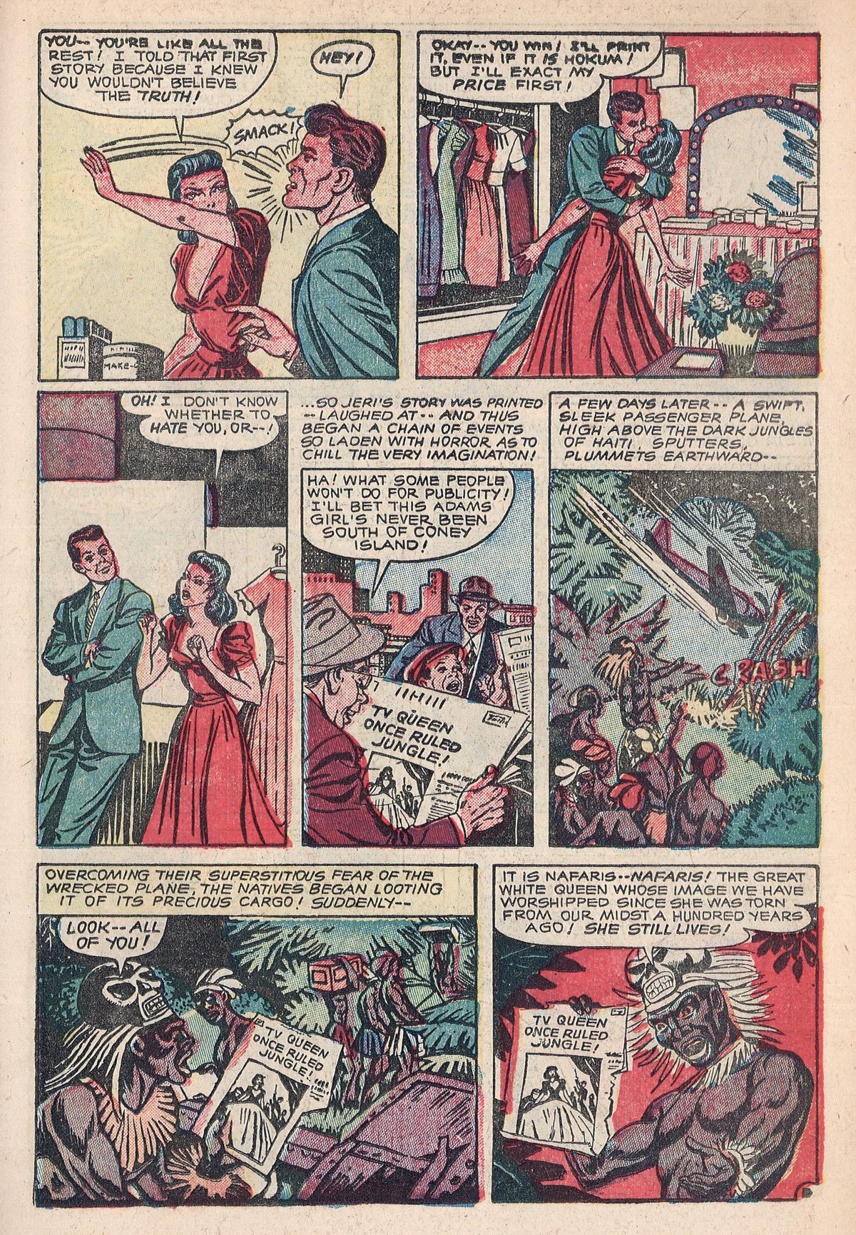 Forbidden Worlds #4 (American Comics Group), page 5. Public domain (US).