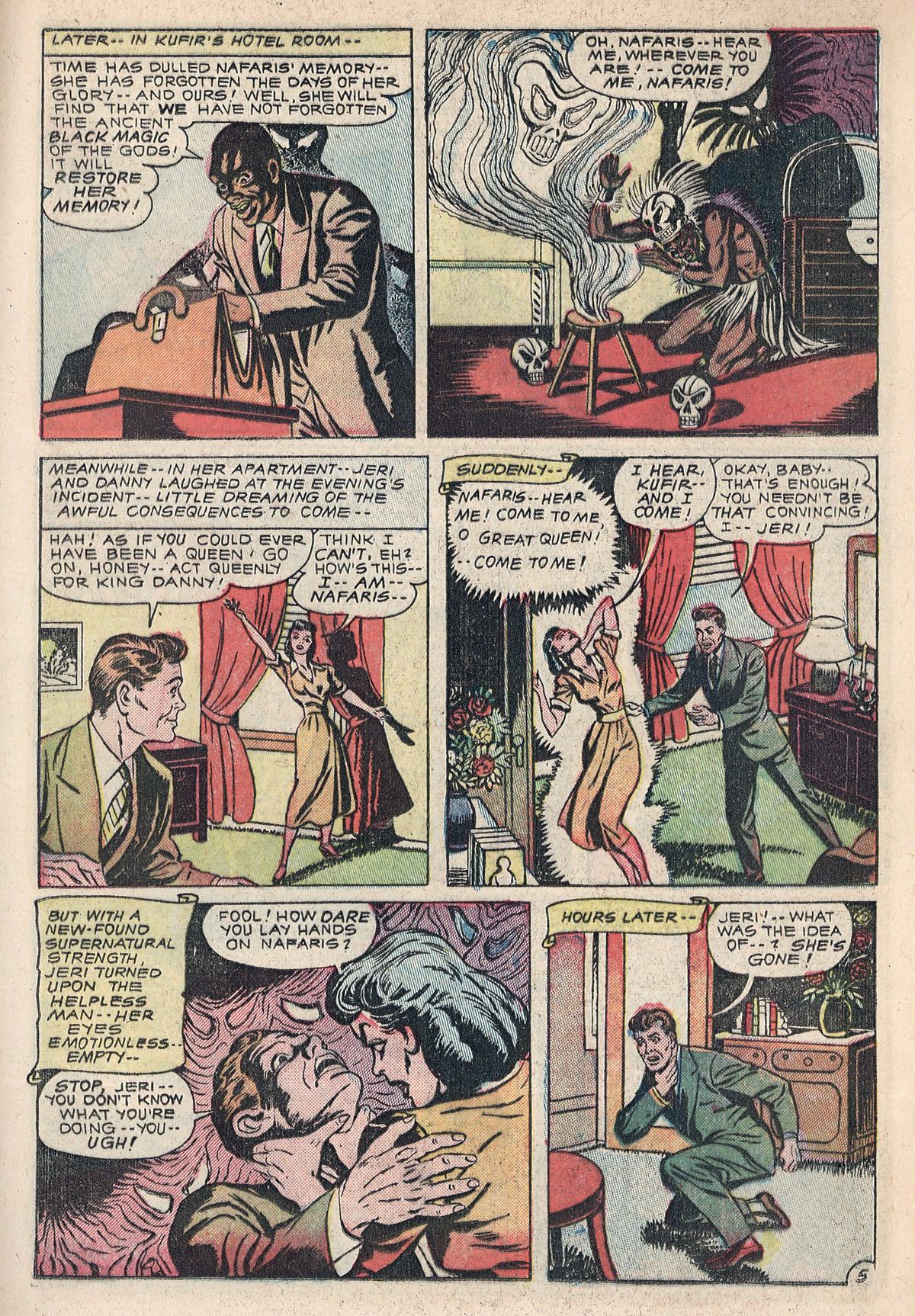 Forbidden Worlds #4 (American Comics Group), page 7. Public domain (US).