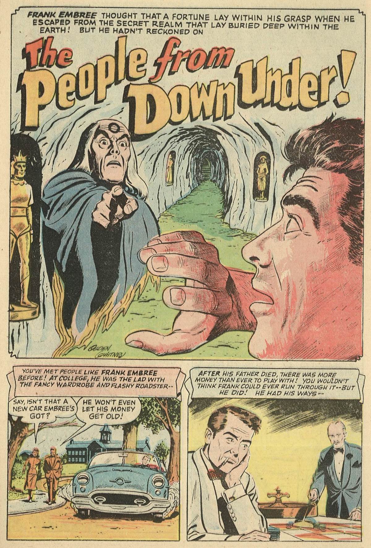Forbidden Worlds #40 (American Comics Group), page 23. Public domain (US).