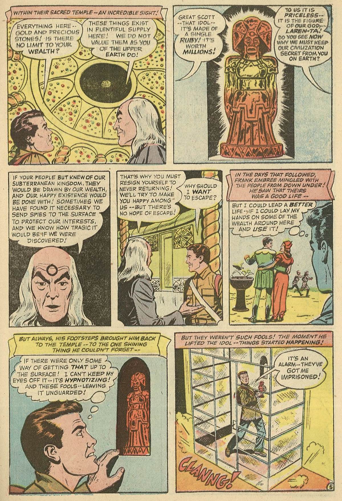 Forbidden Worlds #40 (American Comics Group), page 27. Public domain (US).