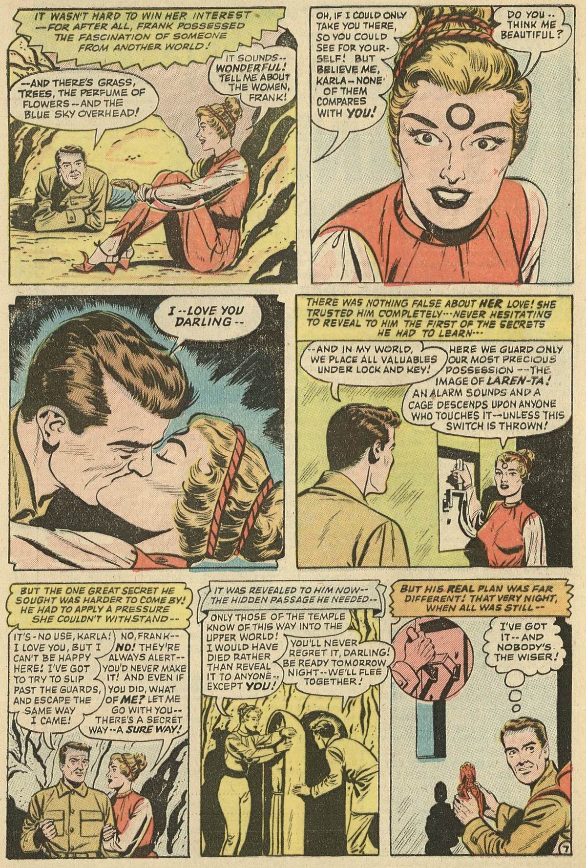 Forbidden Worlds #40 (American Comics Group), page 30. Public domain (US).