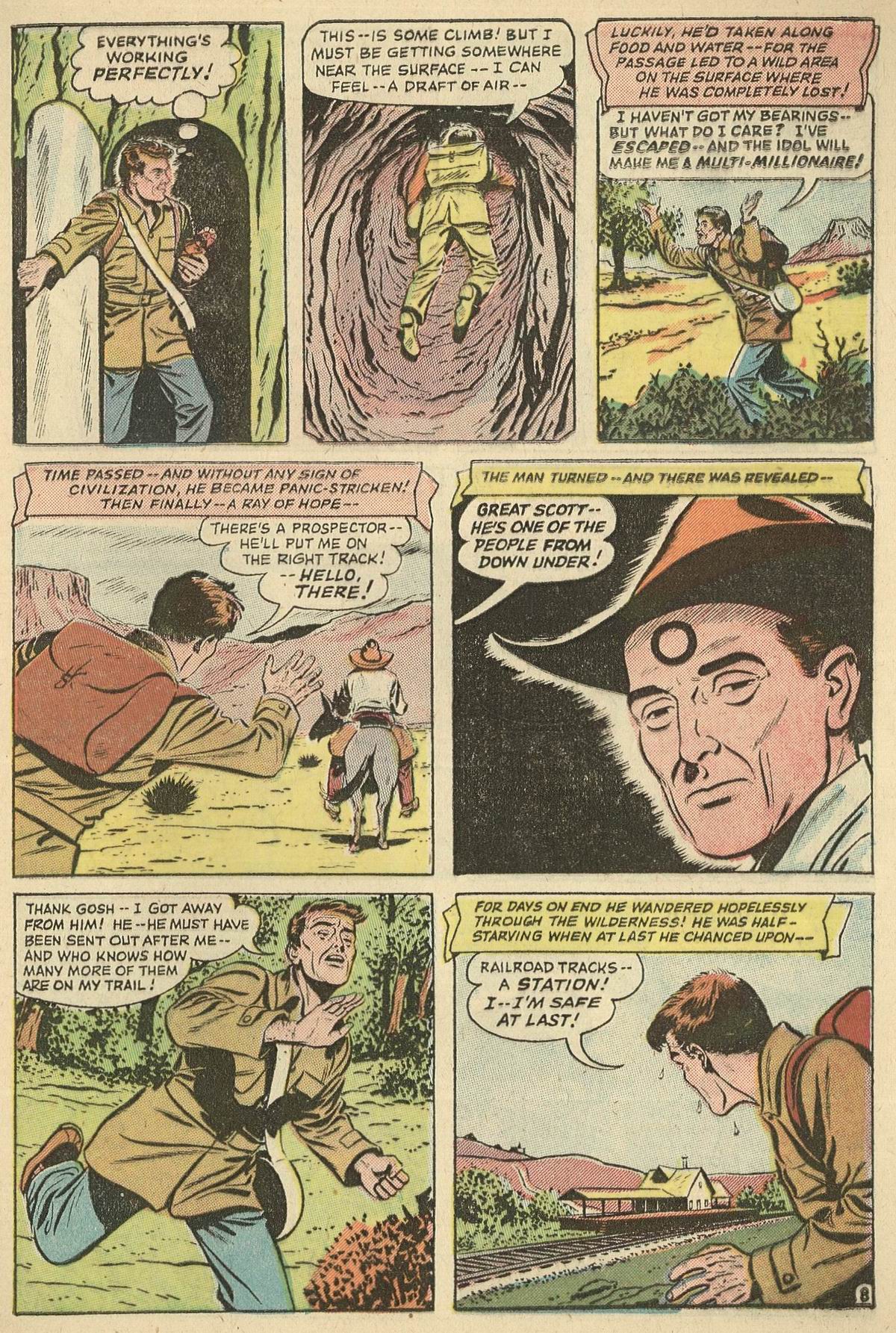 Forbidden Worlds #40 (American Comics Group), page 31. Public domain (US).