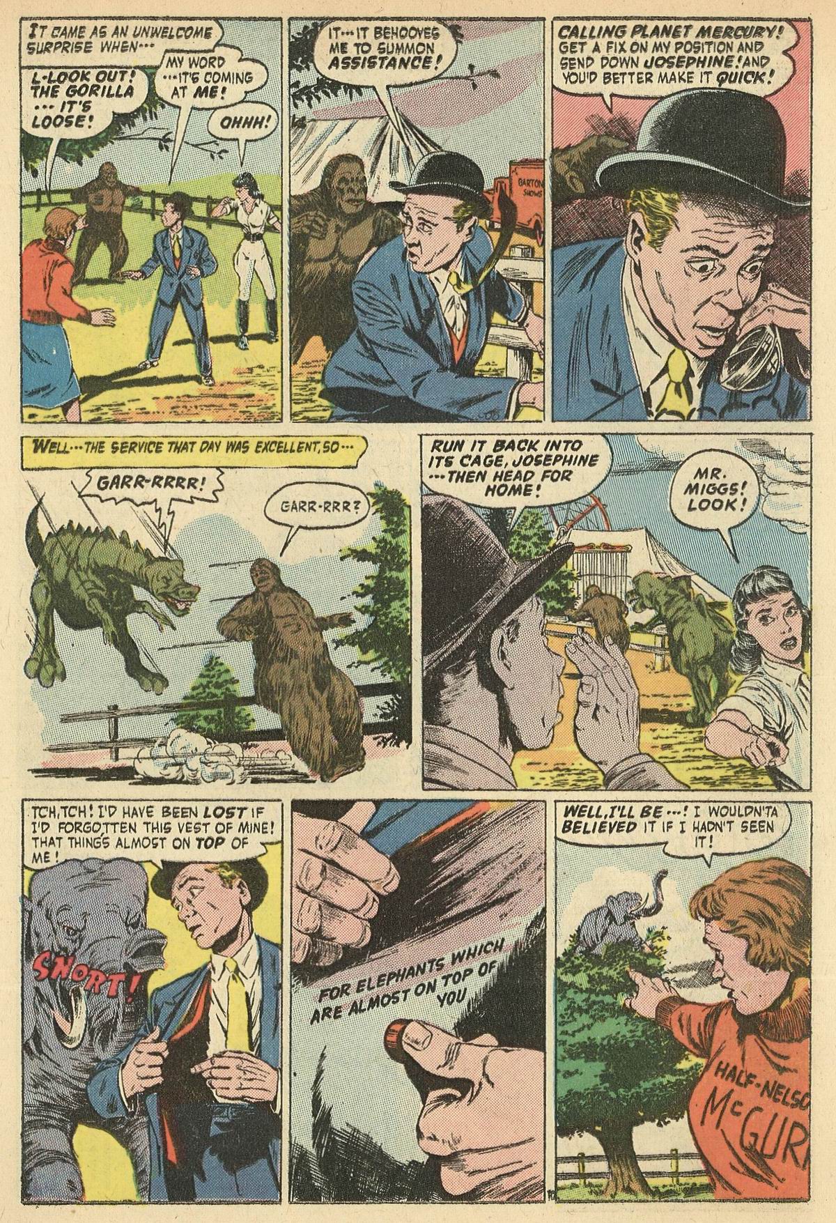 Forbidden Worlds #42 (American Comics Group), page 13. Public domain (US).