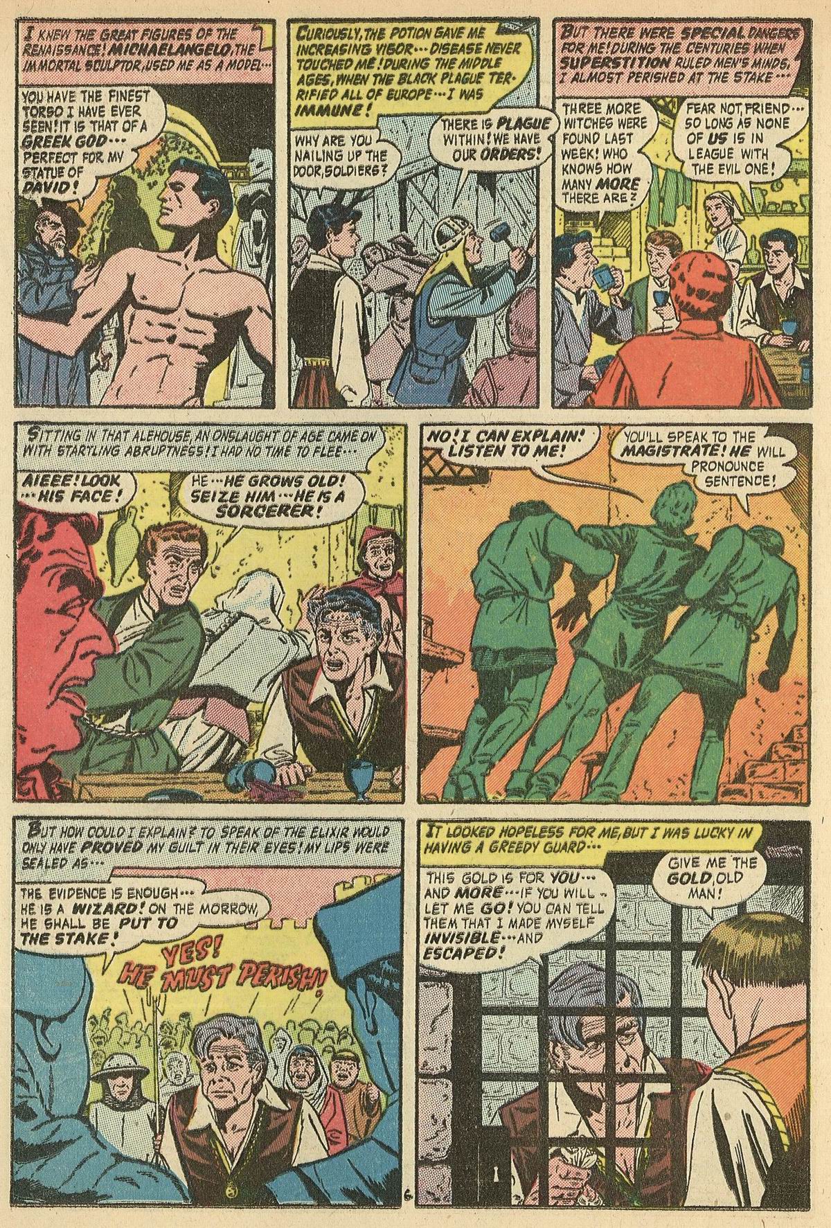 Forbidden Worlds #42 (American Comics Group), page 24. Public domain (US).