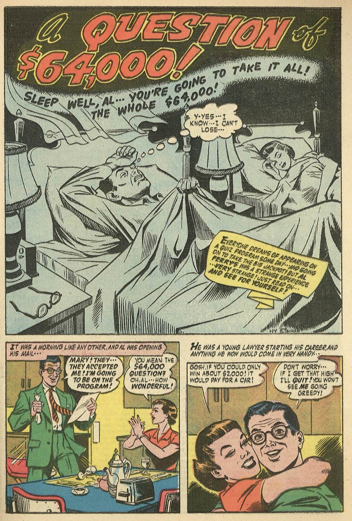 Forbidden Worlds #42 (American Comics Group), page 29. Public domain (US).