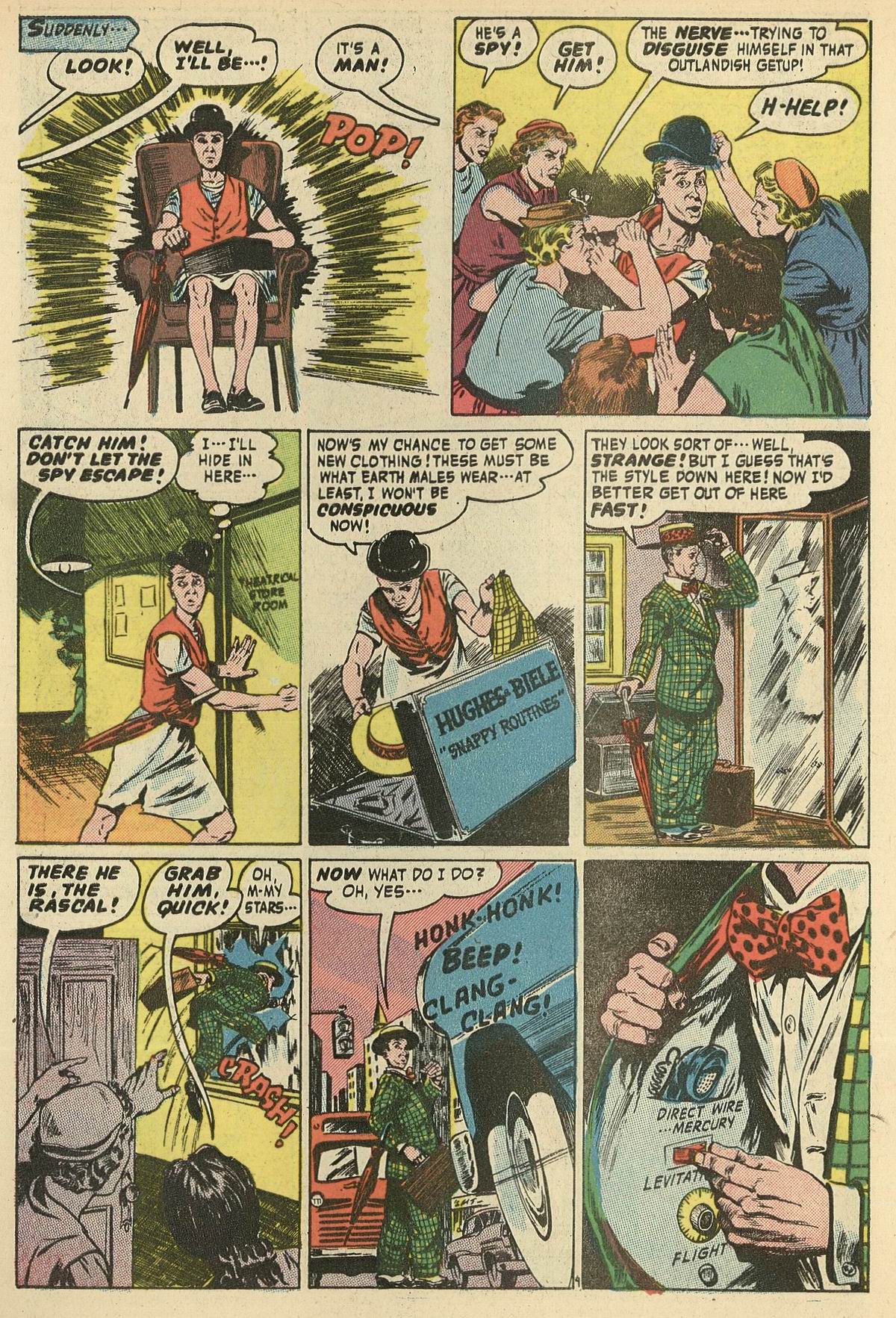 Forbidden Worlds #42 (American Comics Group), page 6. Public domain (US).
