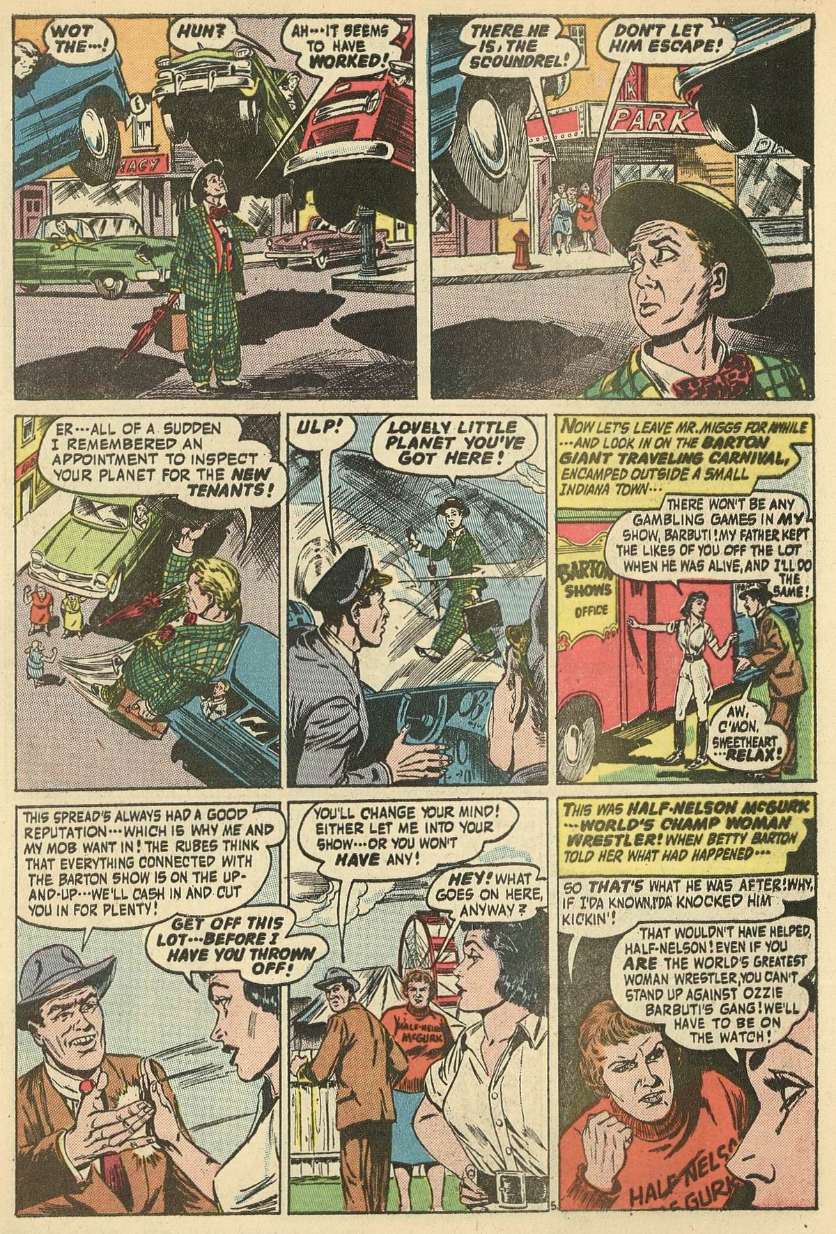 Forbidden Worlds #42 (American Comics Group), page 7. Public domain (US).