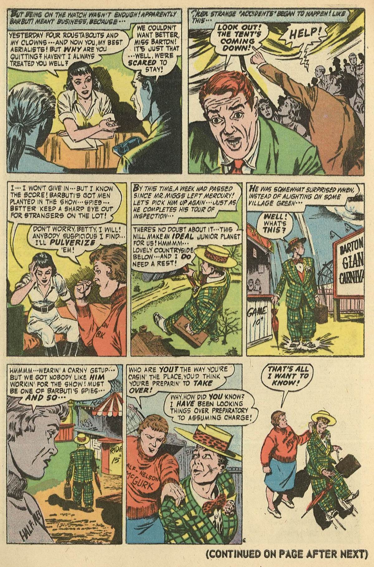 Forbidden Worlds #42 (American Comics Group), page 8. Public domain (US).