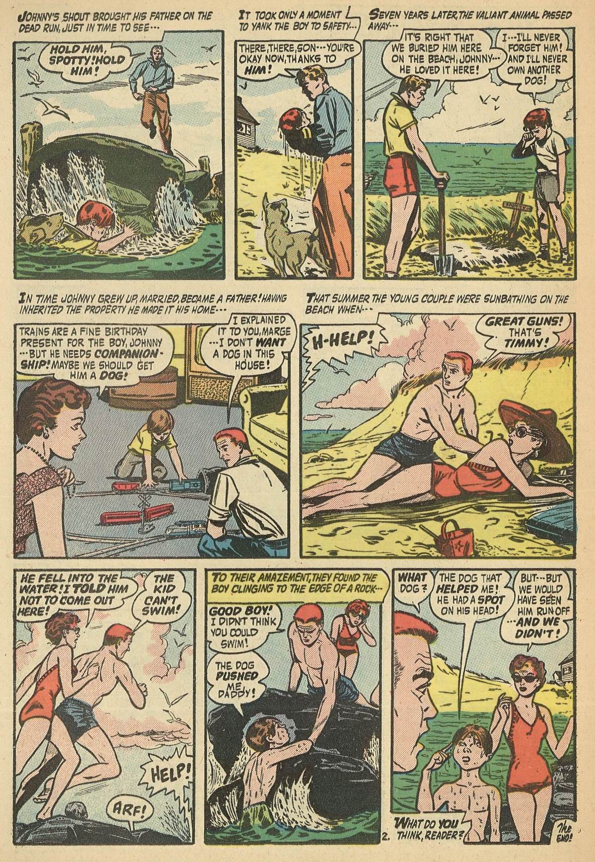 Forbidden Worlds #43 (American Comics Group), page 26. Public domain (US).