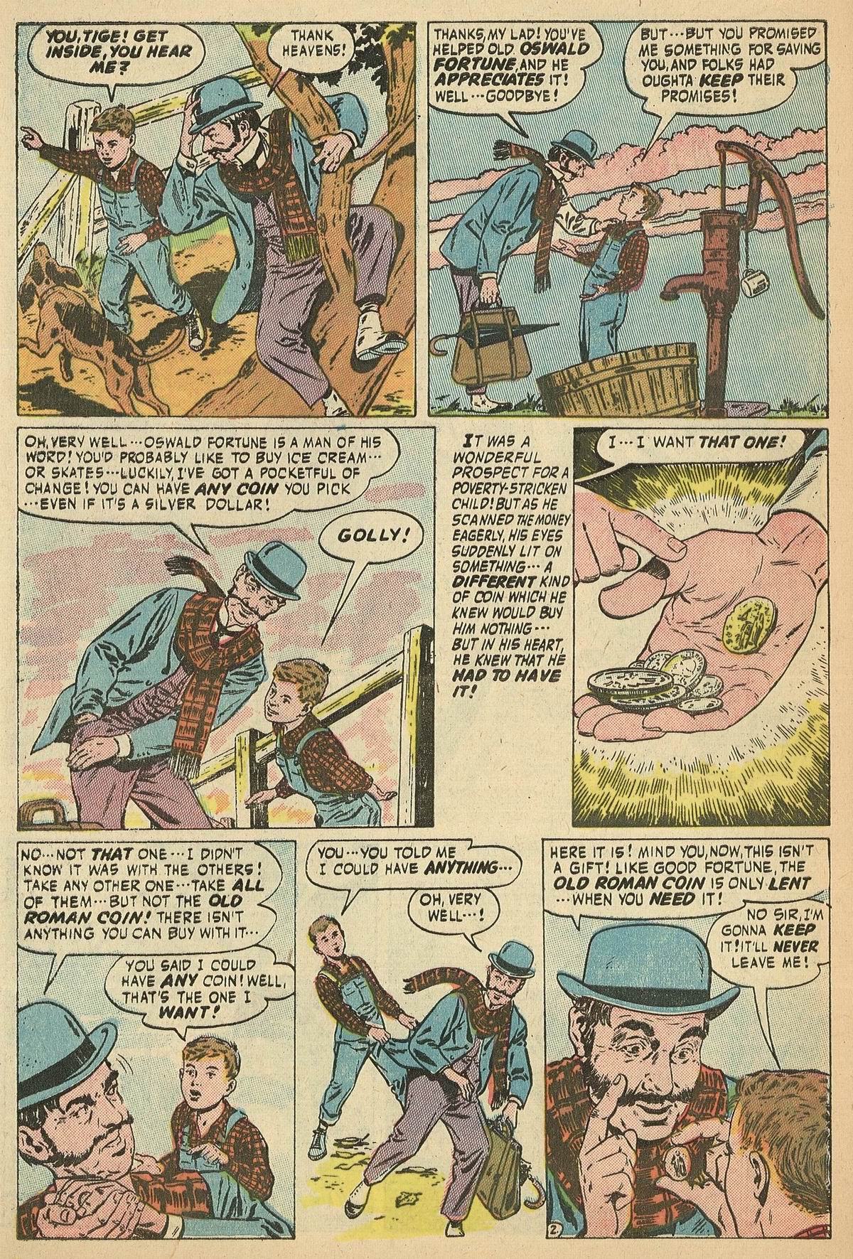 Forbidden Worlds #43 (American Comics Group), page 28. Public domain (US).
