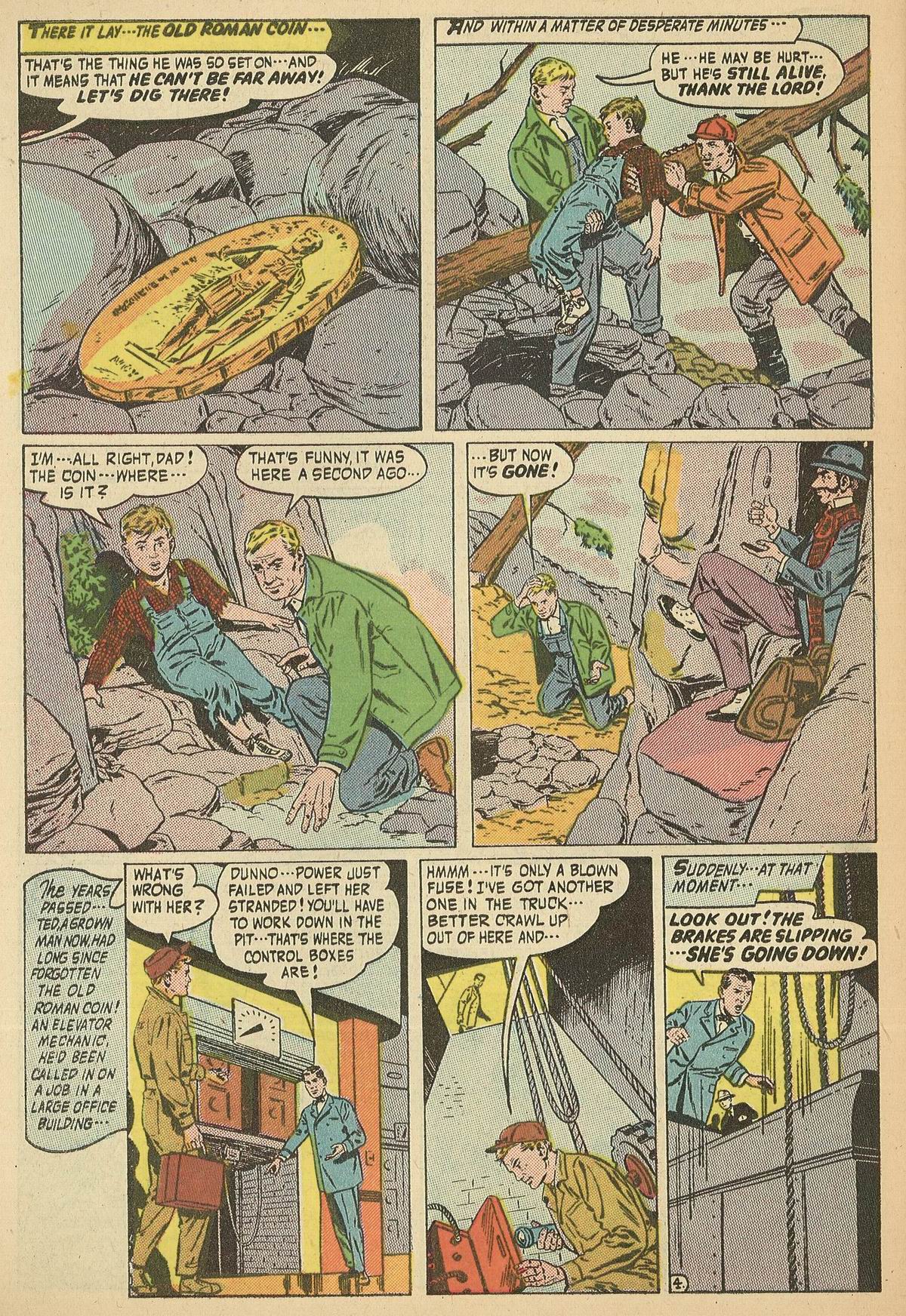 Forbidden Worlds #43 (American Comics Group), page 30. Public domain (US).